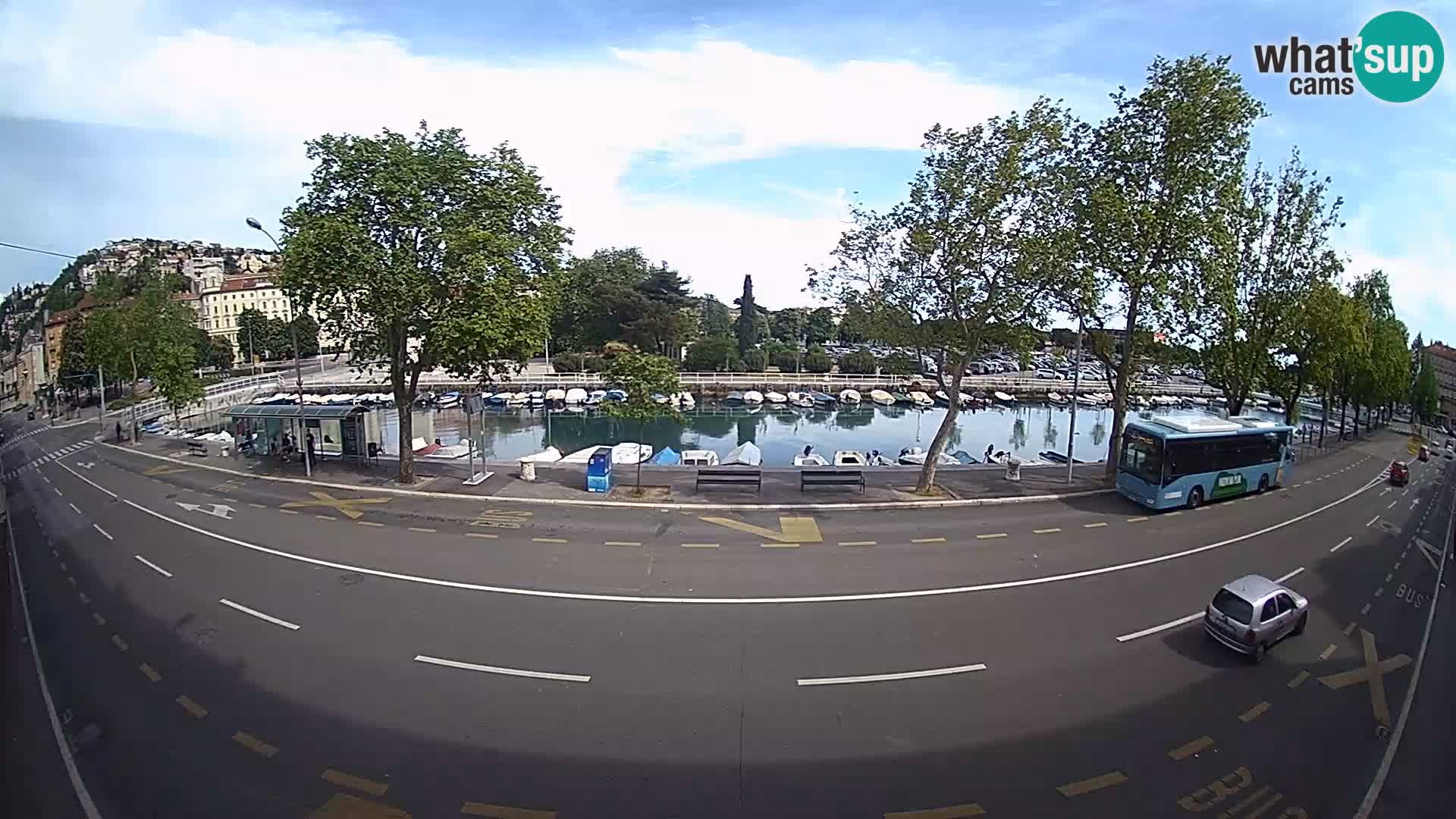 Rijeka – The view of Trsat and Sušak