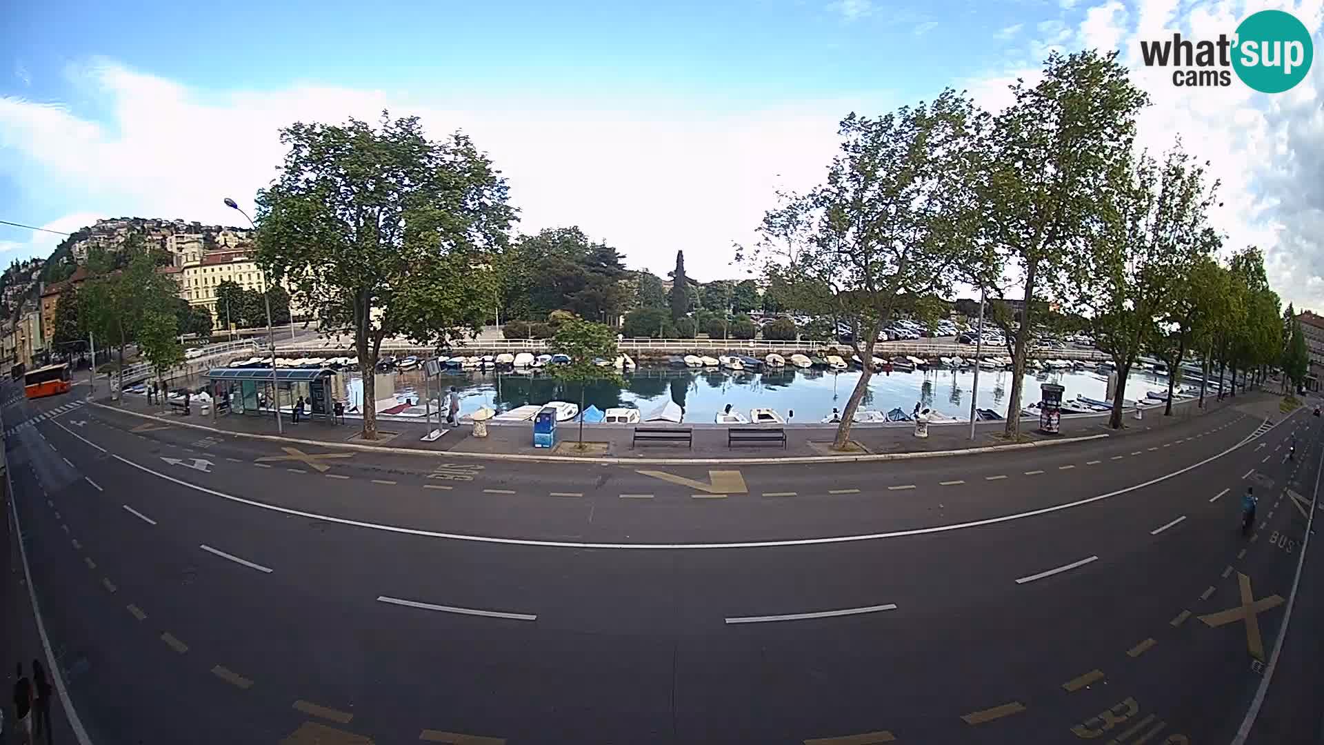 Rijeka –  pogled na Trsat i Sušak