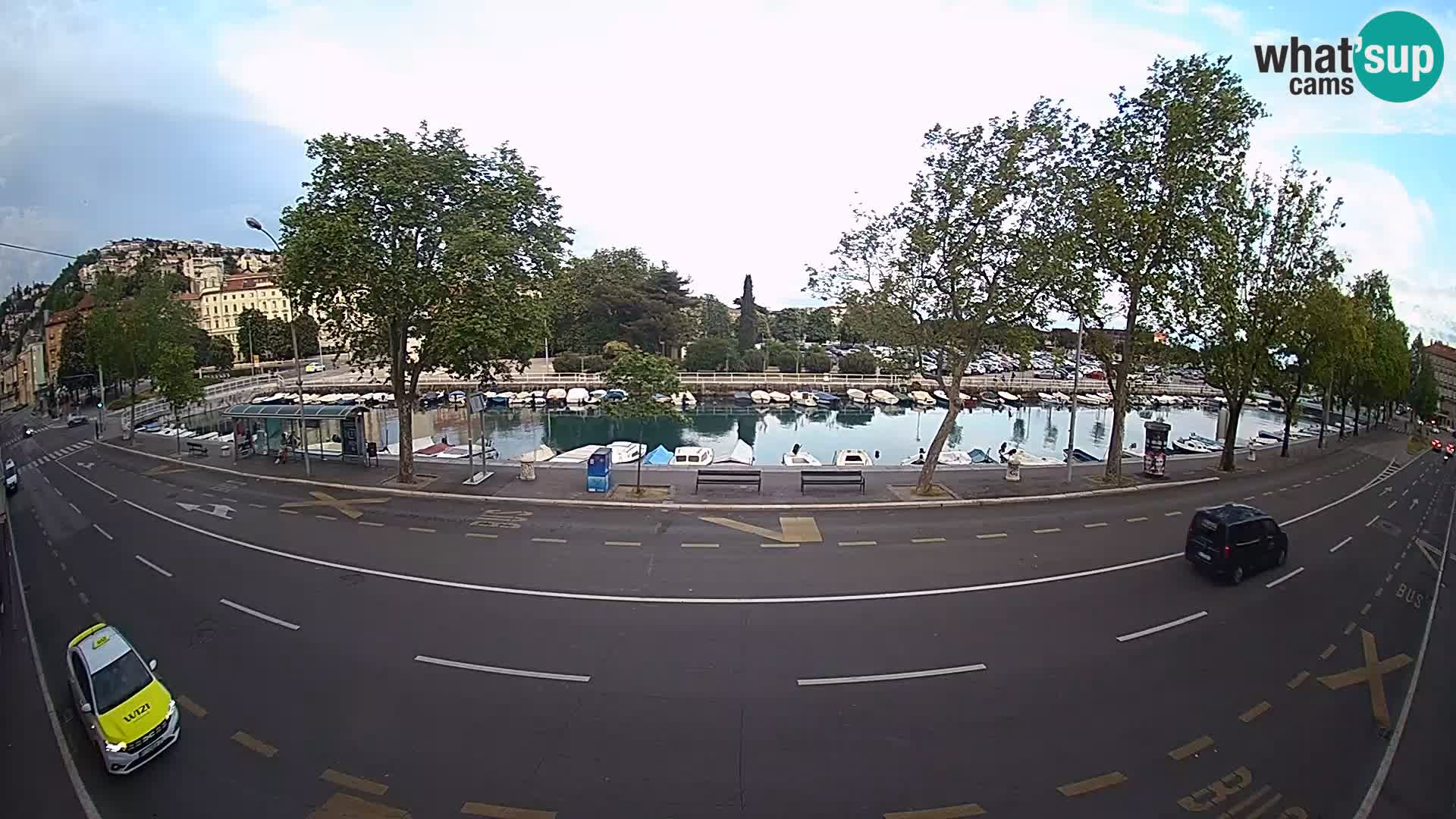 Rijeka –  La vue de Trsat et Sušak