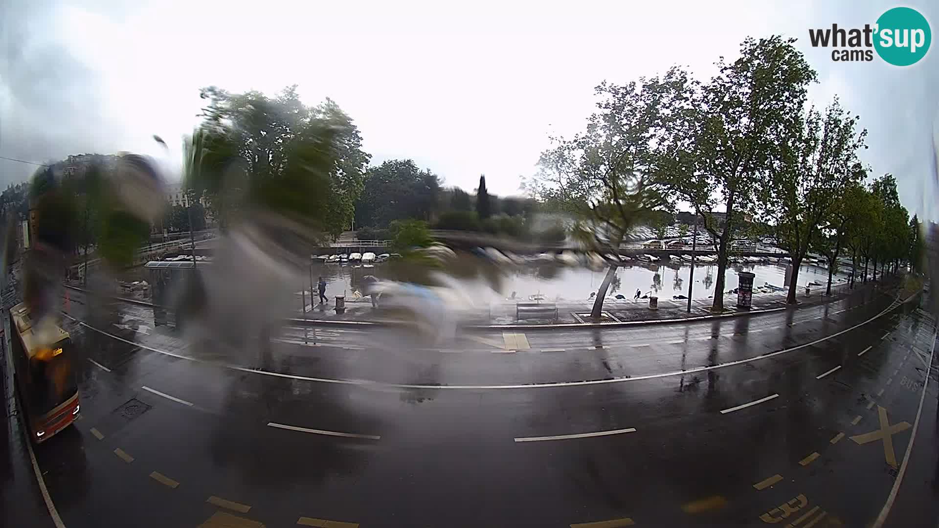 Rijeka –  La vue de Trsat et Sušak