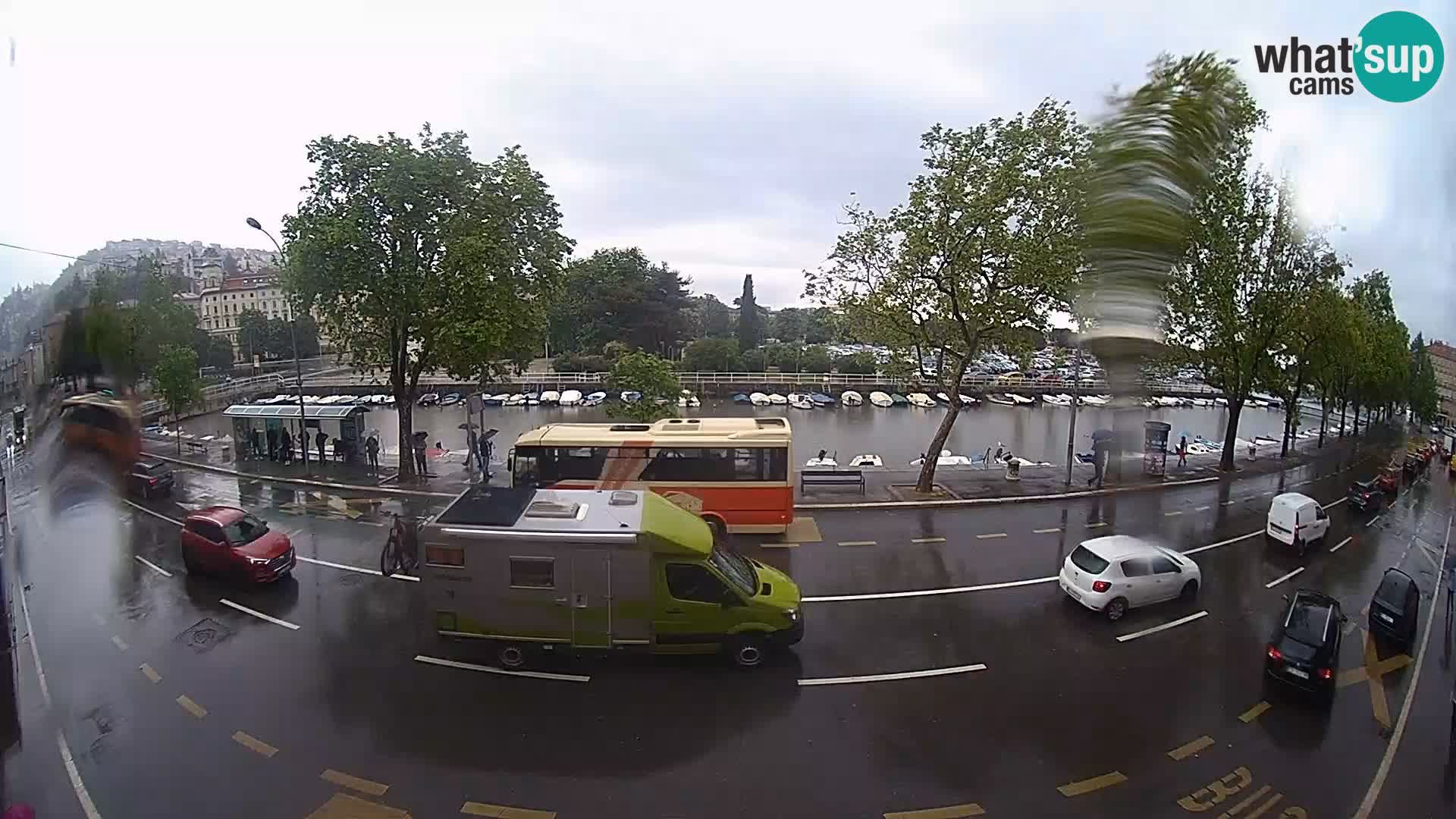Rijeka – Der Blick auf Trsat und Sušak