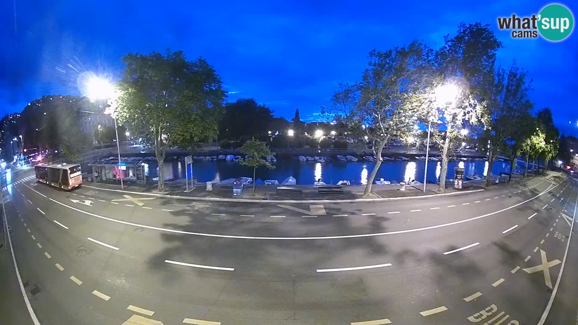 Rijeka –  La vue de Trsat et Sušak