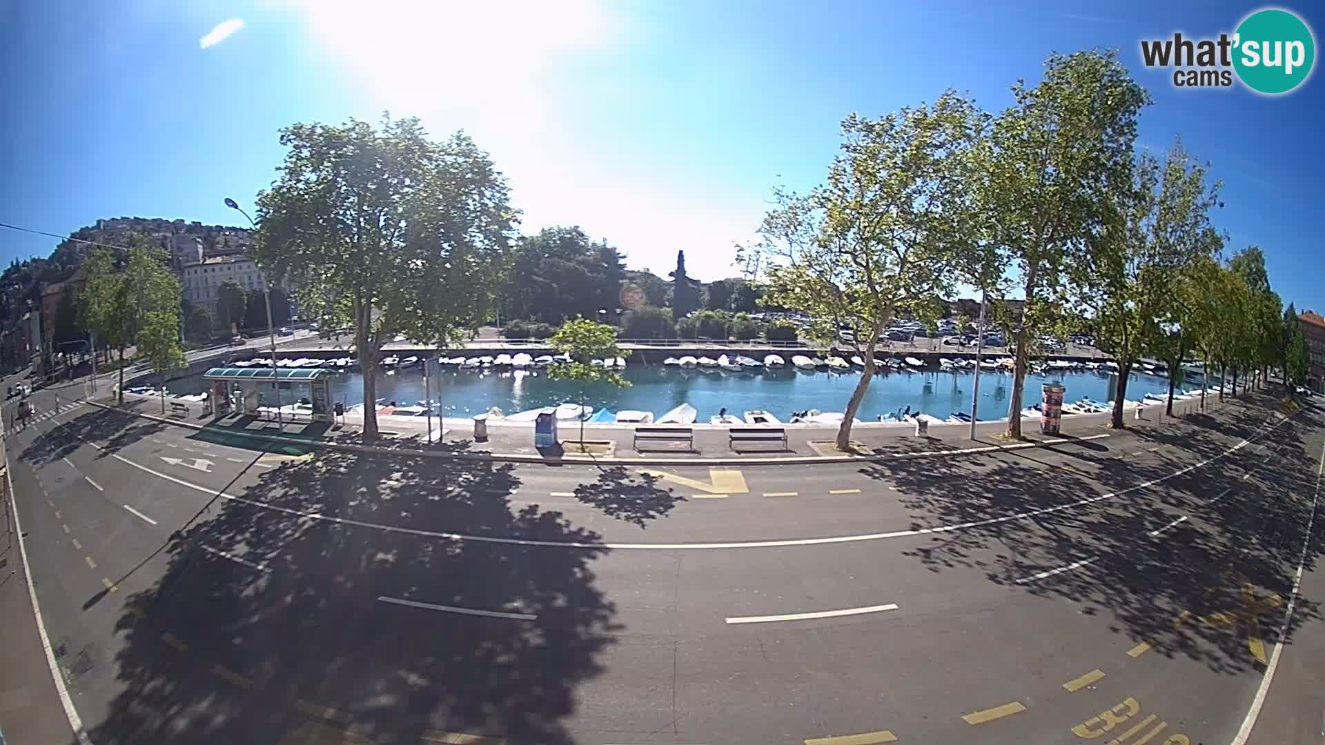 Rijeka –  La vue de Trsat et Sušak