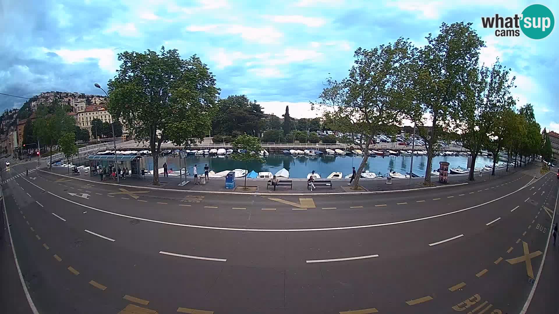 Rijeka – The view of Trsat and Sušak