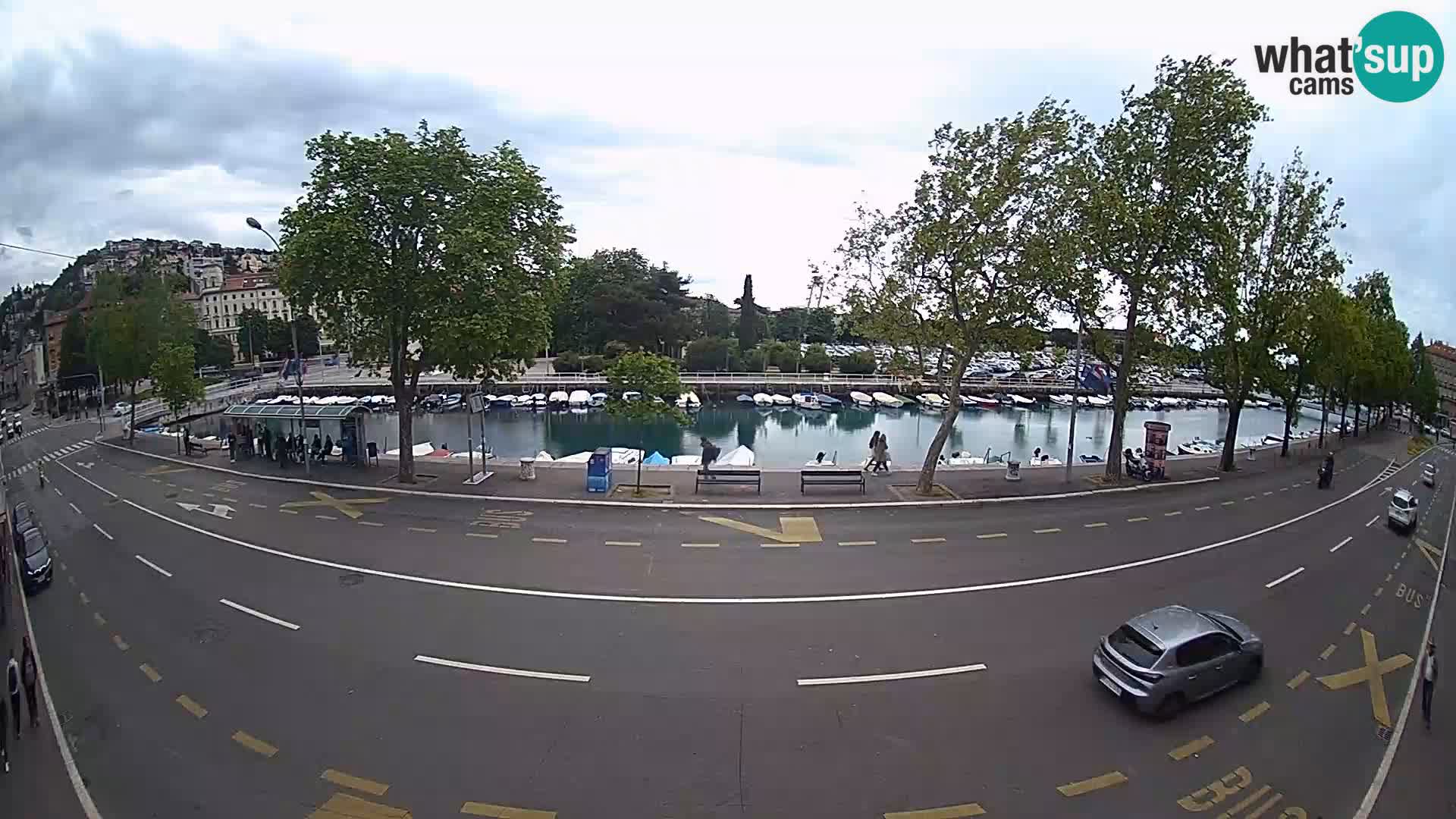 Rijeka –  pogled na Trsat i Sušak