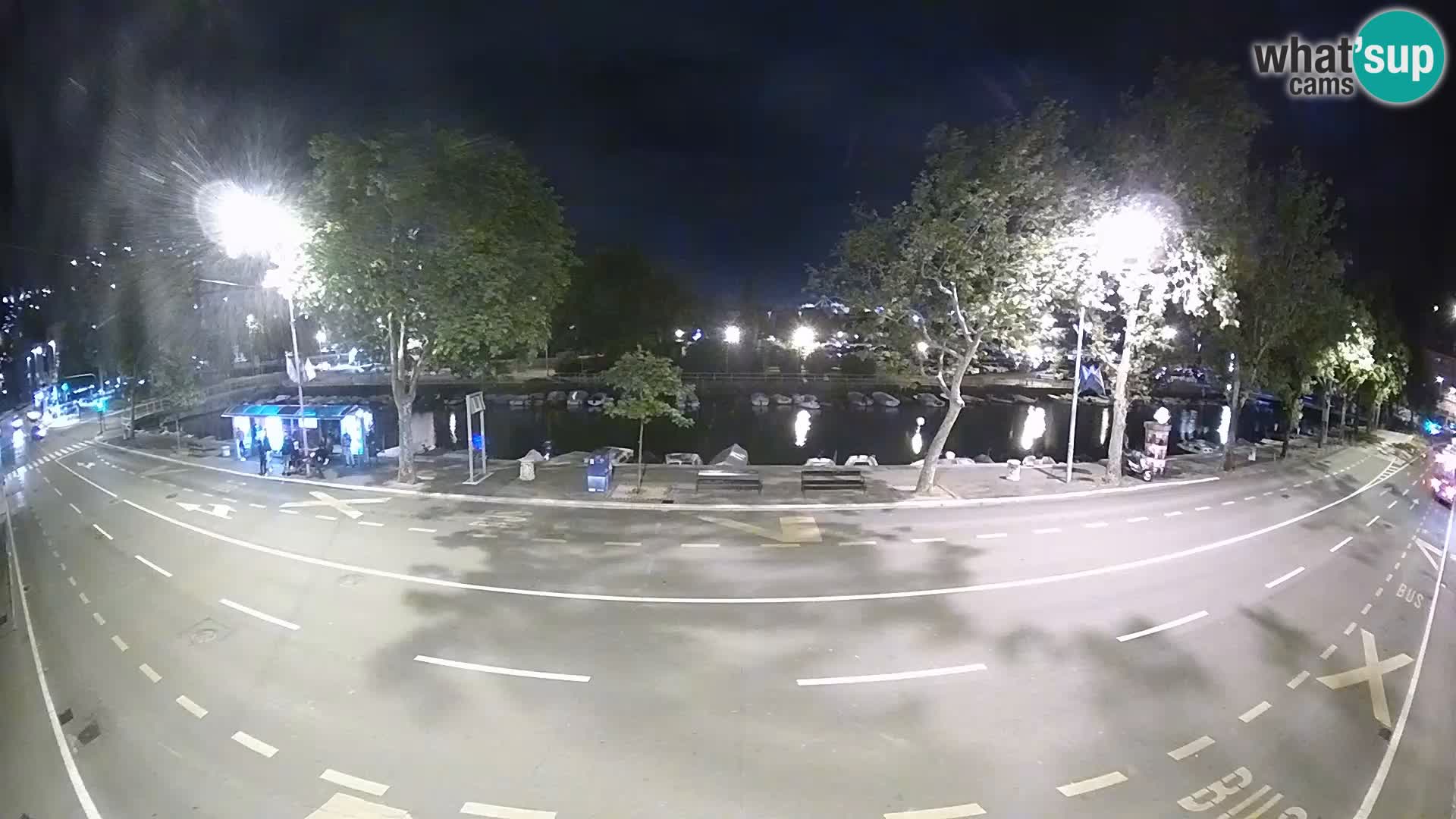 Rijeka –  pogled na Trsat i Sušak
