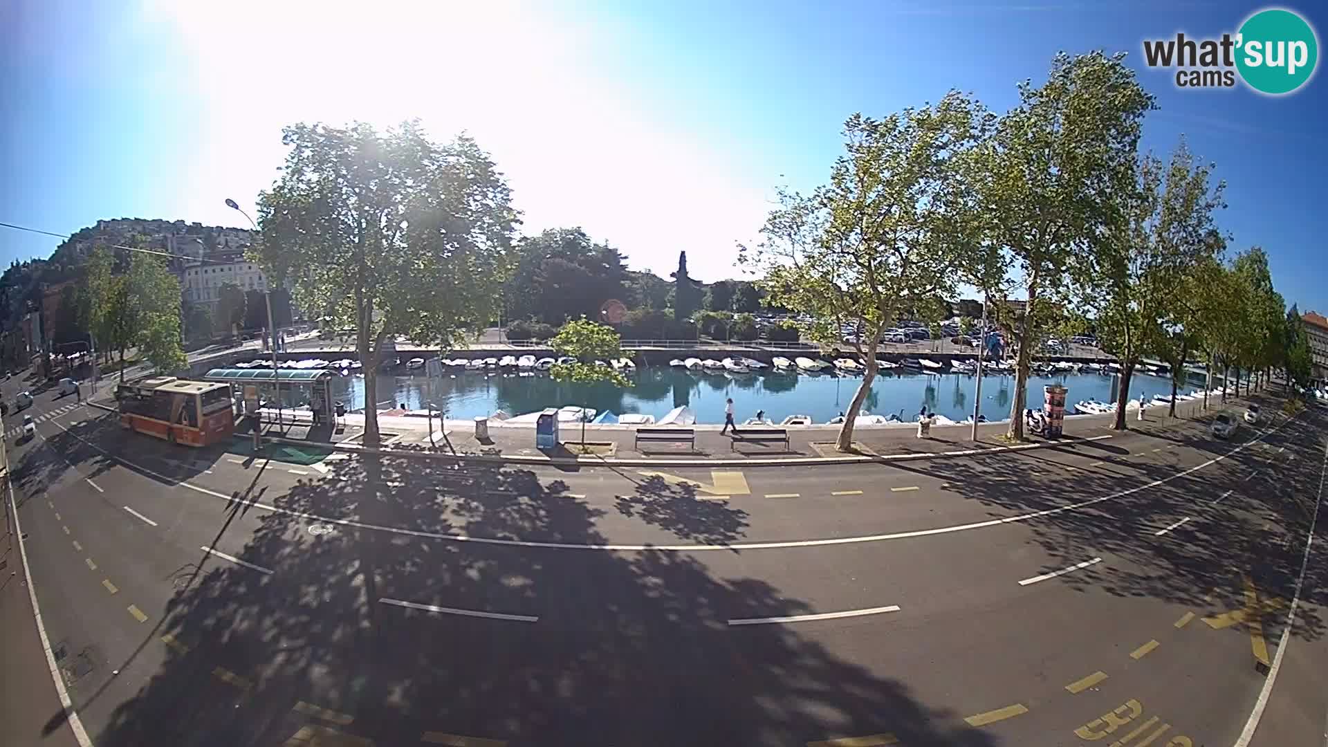 Rijeka – Der Blick auf Trsat und Sušak