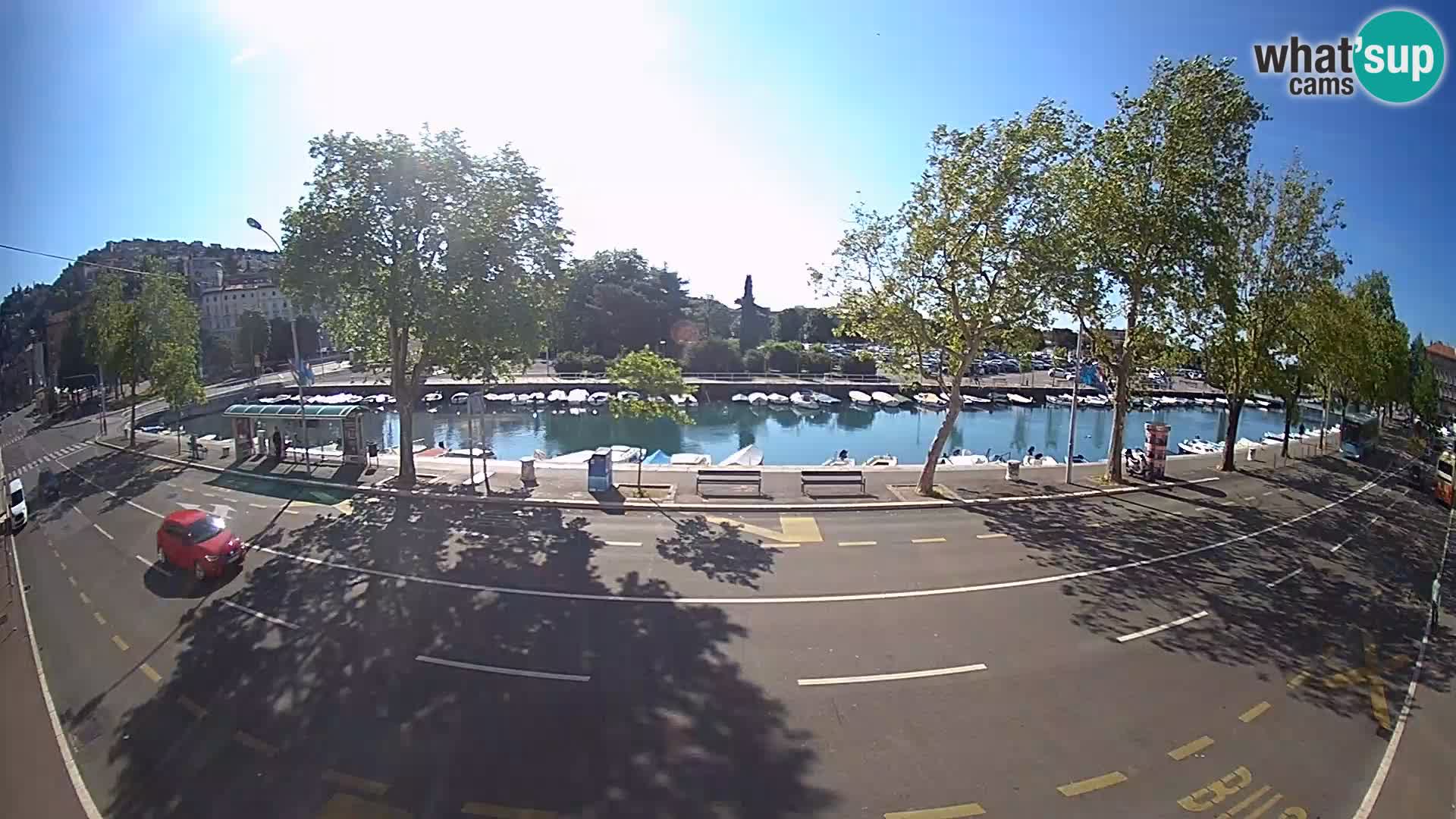 Rijeka –  pogled na Trsat i Sušak