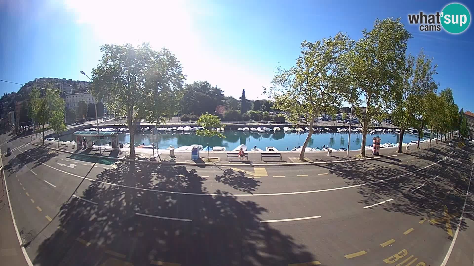 Rijeka –  pogled na Trsat i Sušak