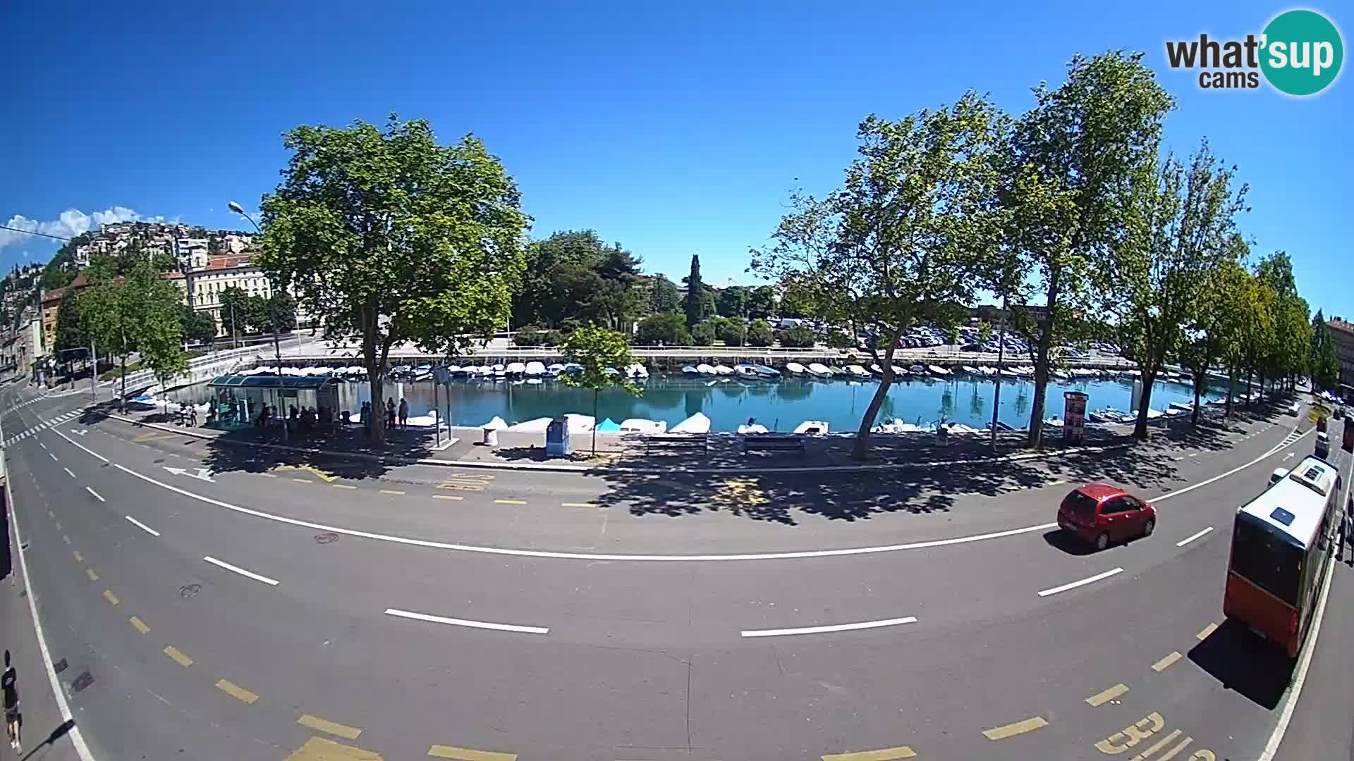 Rijeka – The view of Trsat and Sušak