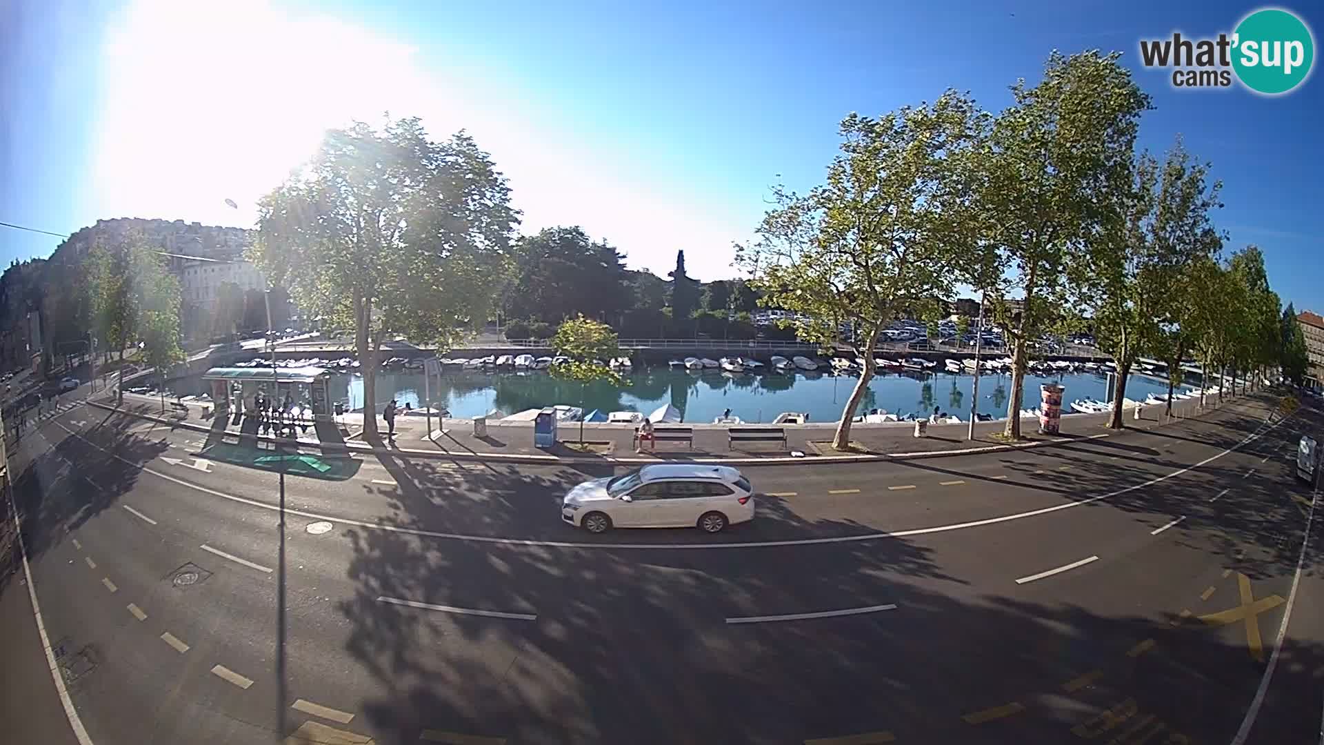 Rijeka –  pogled na Trsat i Sušak