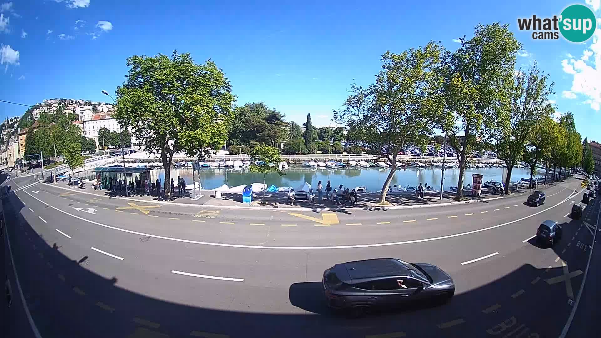Rijeka – The view of Trsat and Sušak