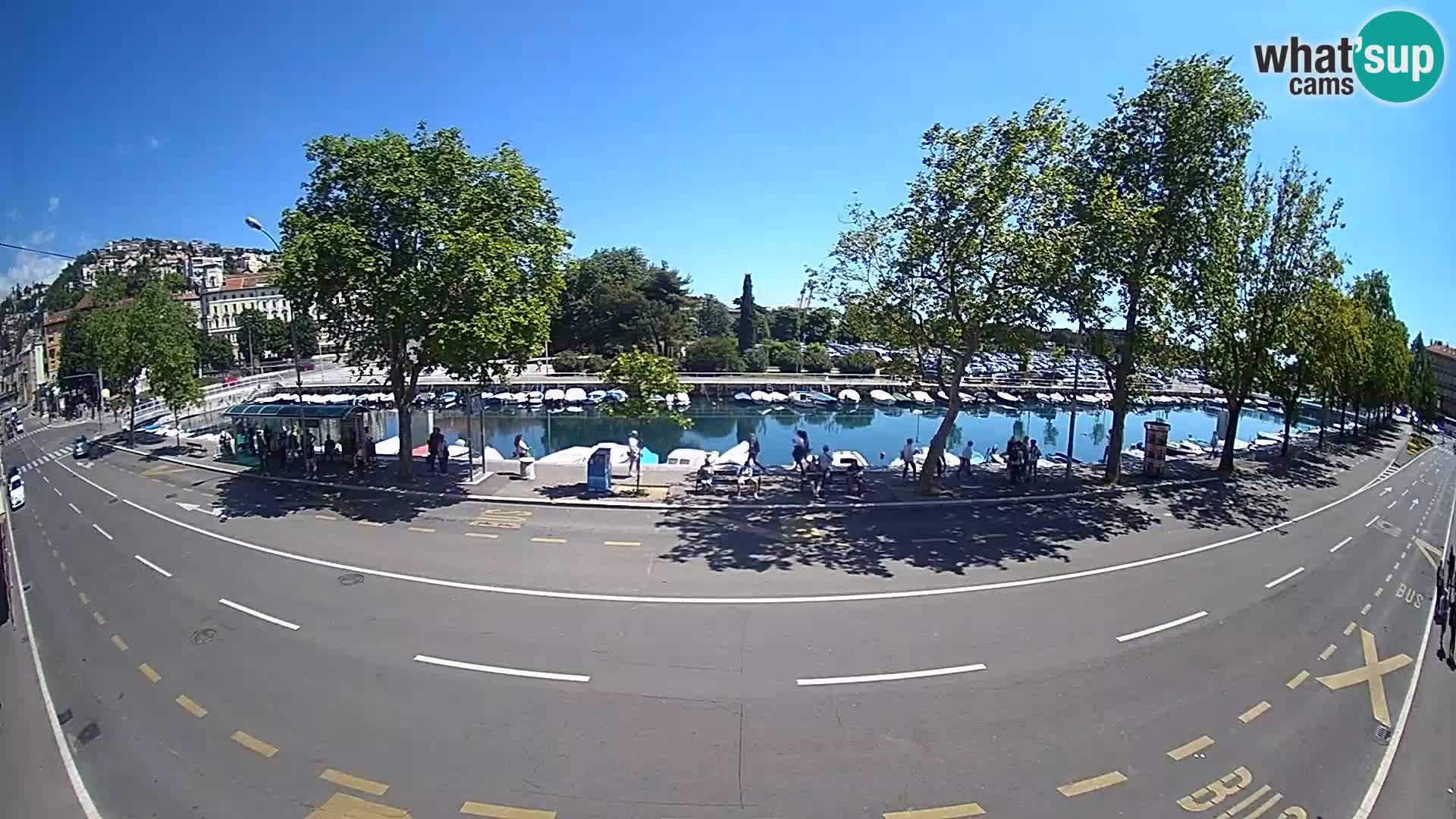 Rijeka – The view of Trsat and Sušak