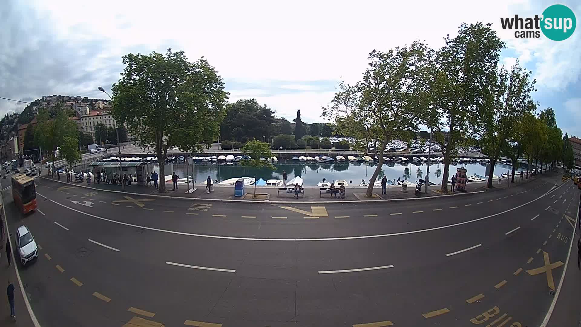 Rijeka – The view of Trsat and Sušak