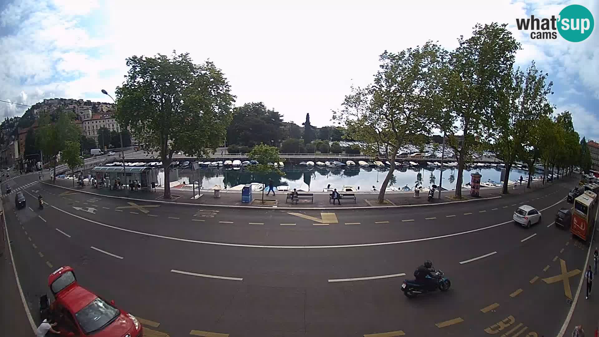 Rijeka –  La vista de Trsat y de Sušak