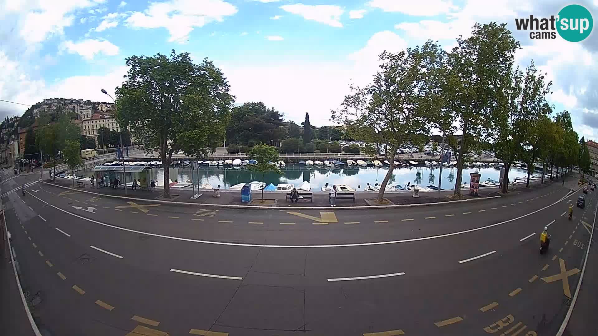 Rijeka –  La vue de Trsat et Sušak