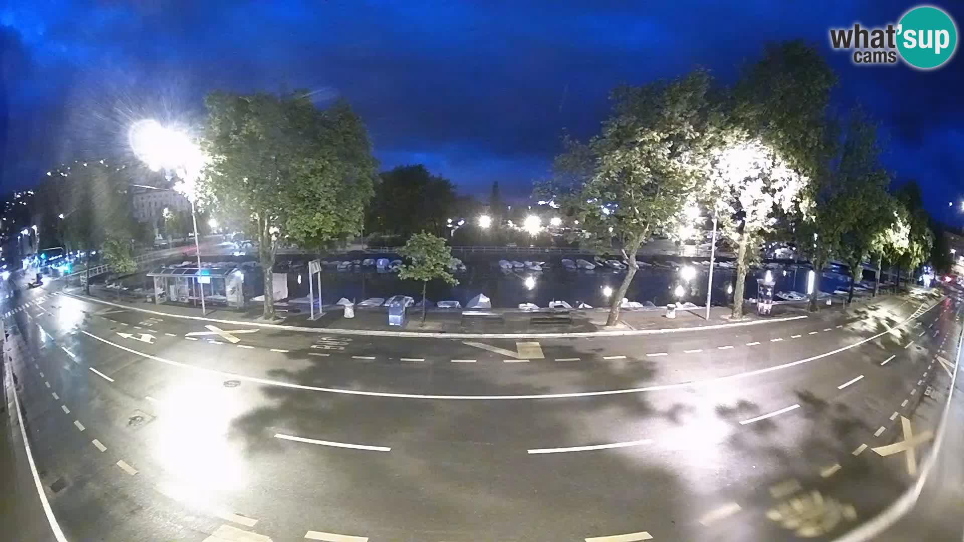 Rijeka –  pogled na Trsat i Sušak