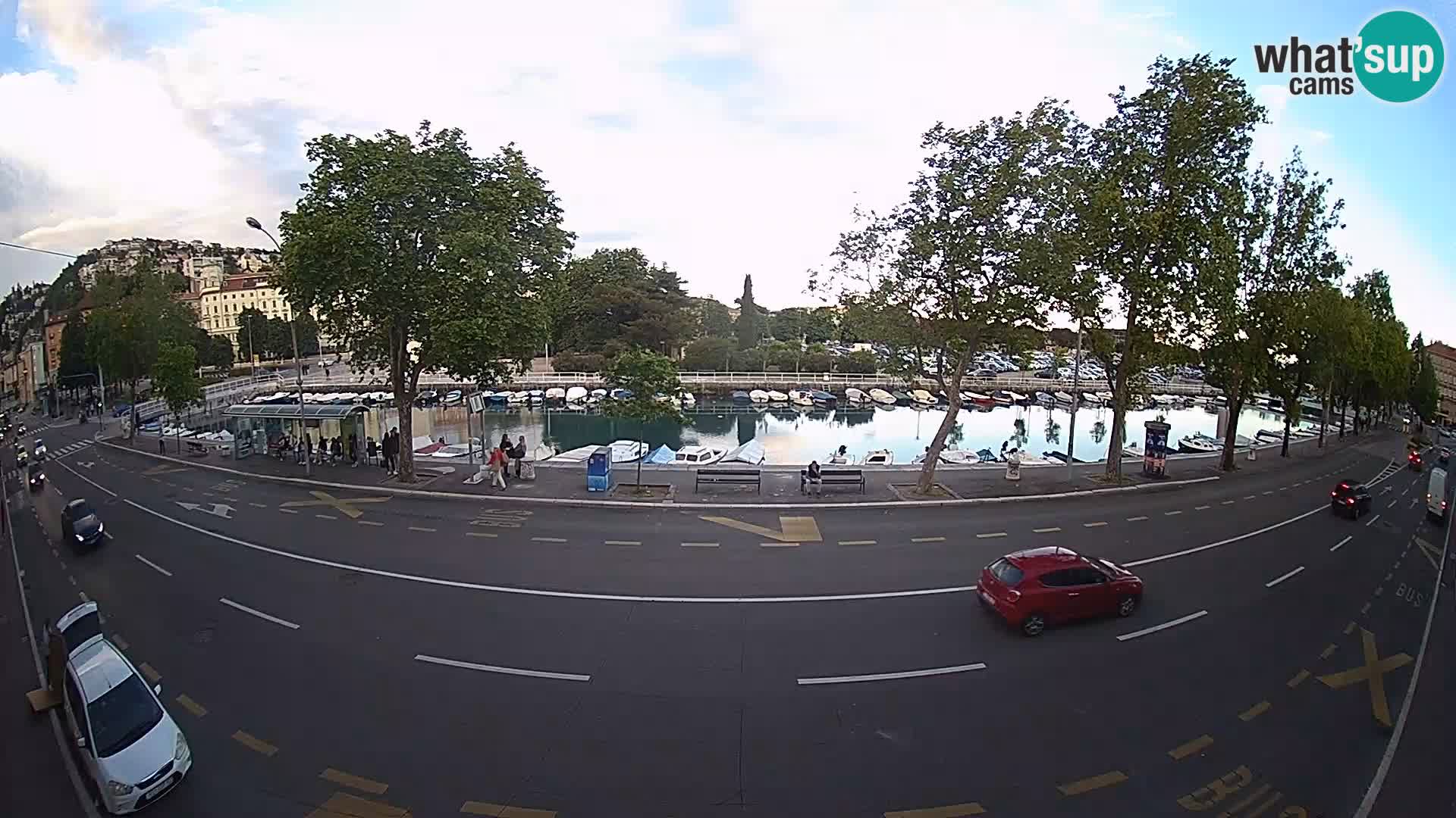 Rijeka –  pogled na Trsat i Sušak