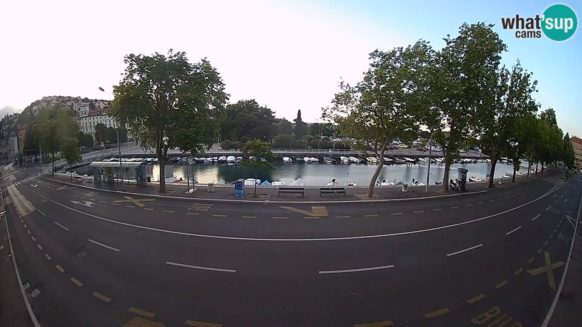 Rijeka – Der Blick auf Trsat und Sušak