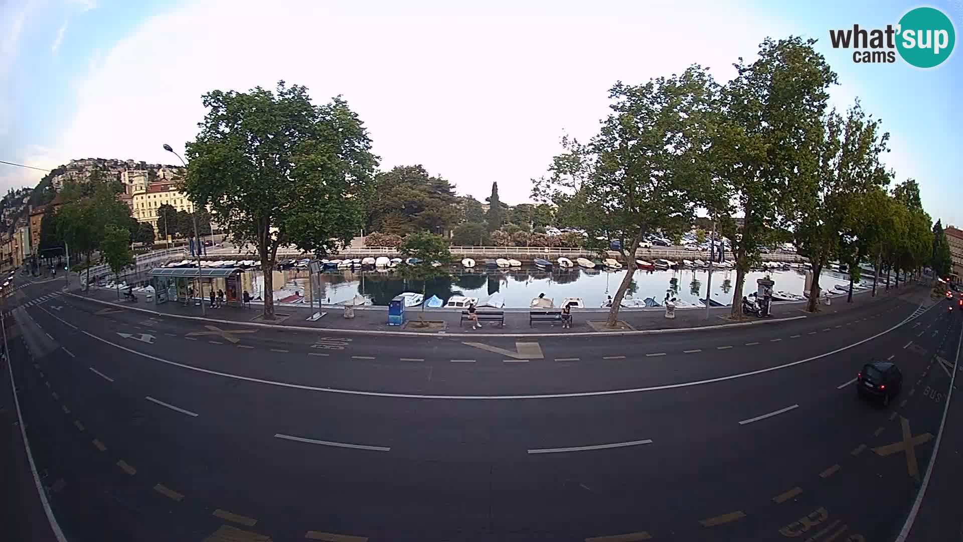 Rijeka – Der Blick auf Trsat und Sušak