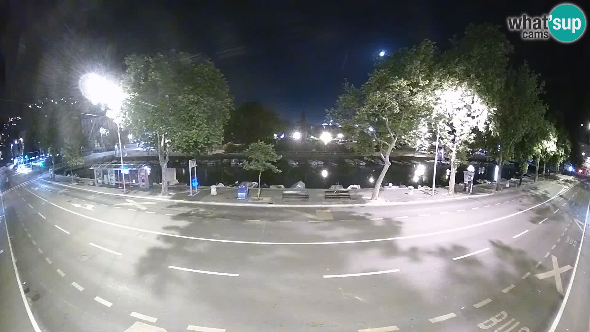 Rijeka –  pogled na Trsat i Sušak