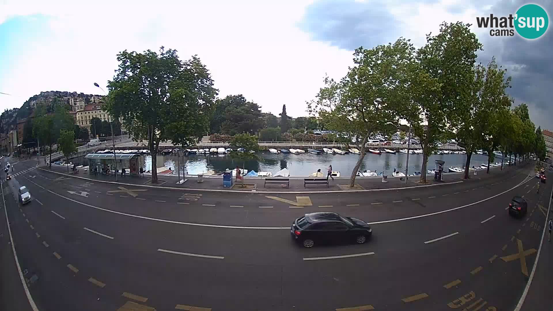 Rijeka – Der Blick auf Trsat und Sušak