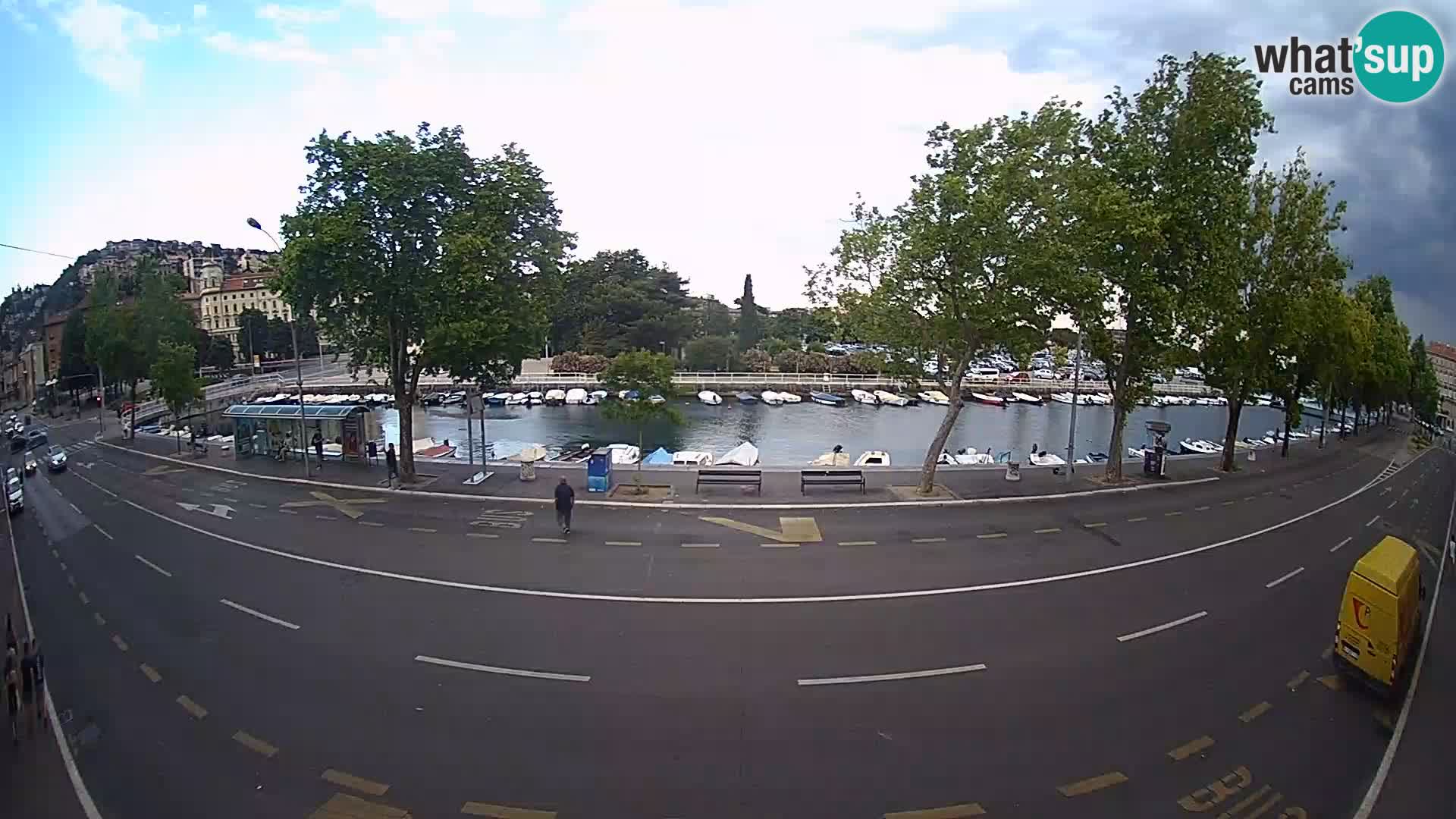 Rijeka – Der Blick auf Trsat und Sušak