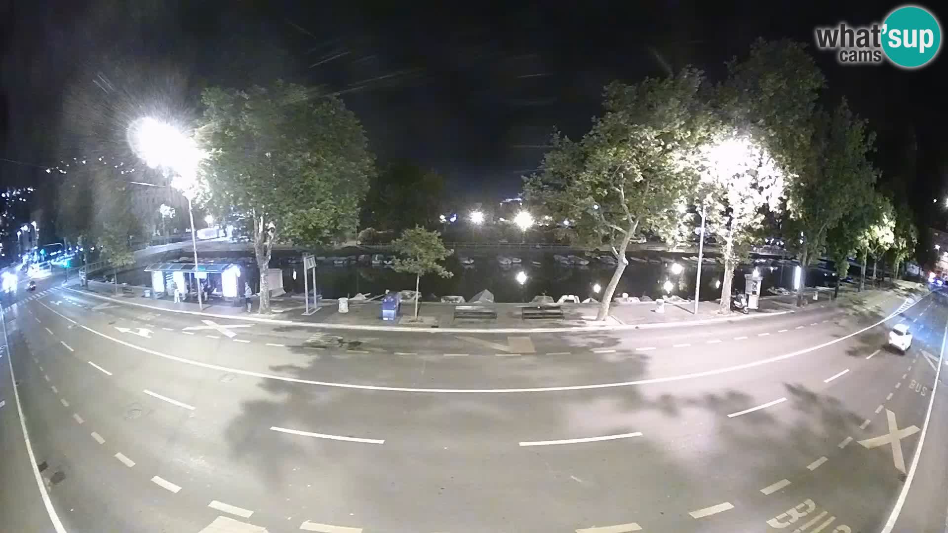 Rijeka –  pogled na Trsat i Sušak