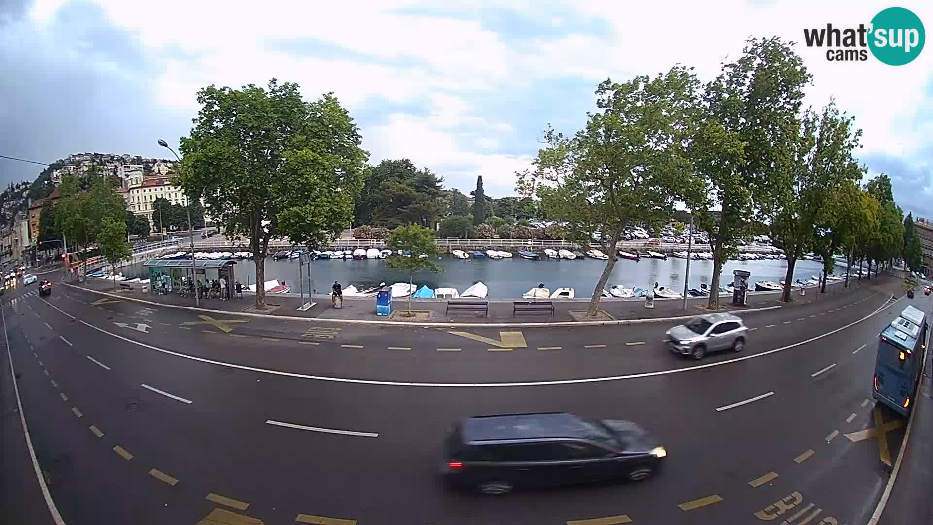 Rijeka –  La vue de Trsat et Sušak