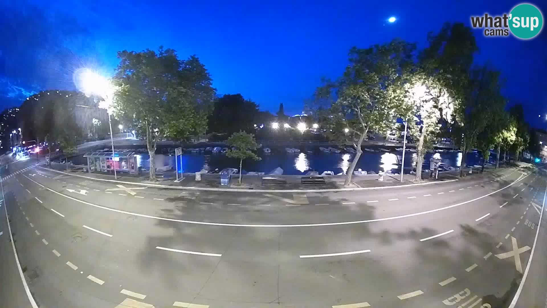 Rijeka –  La vista de Trsat y de Sušak