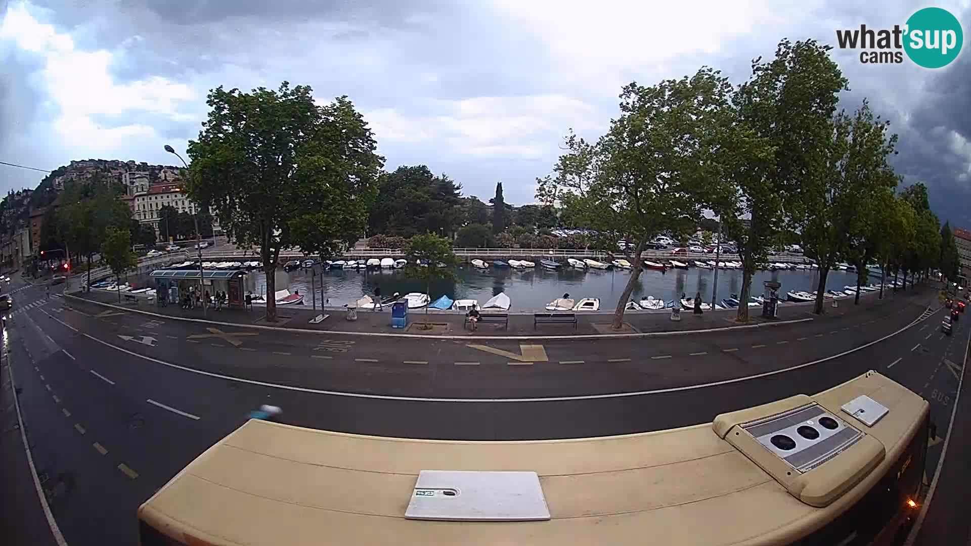 Rijeka – Der Blick auf Trsat und Sušak