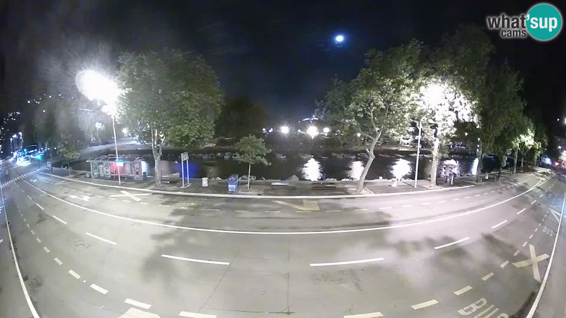 Rijeka –  La vista de Trsat y de Sušak