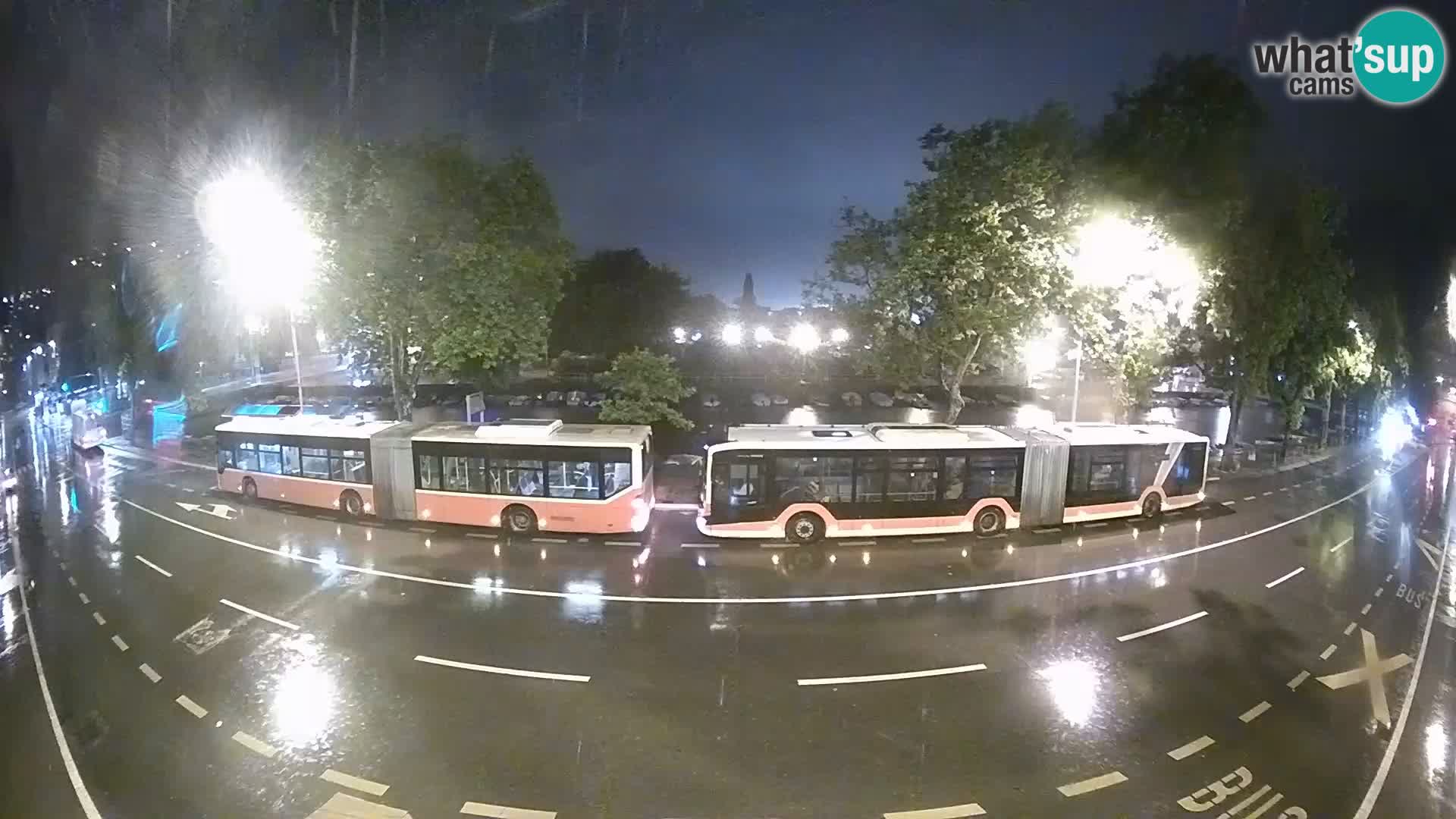 Rijeka – Der Blick auf Trsat und Sušak