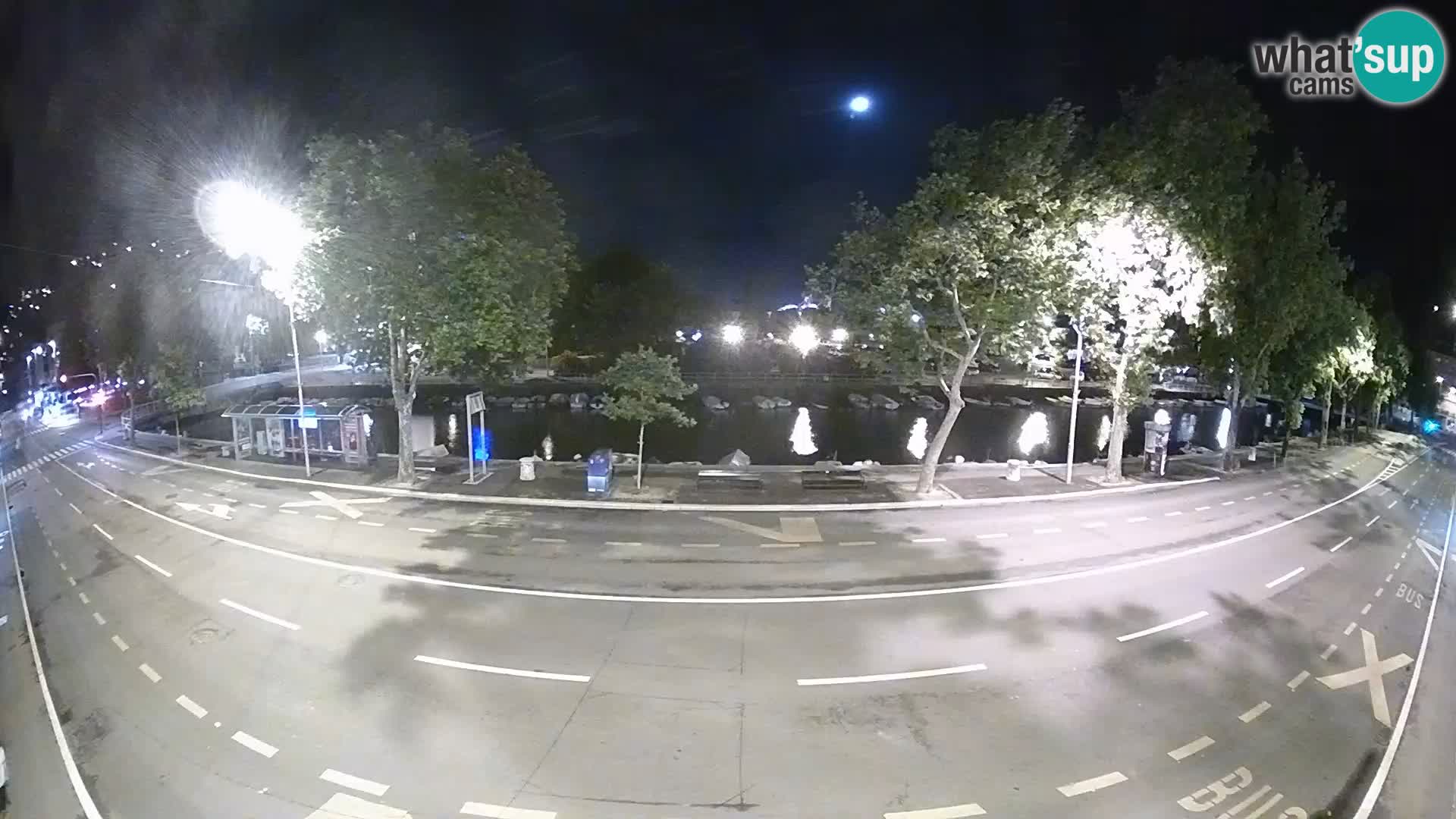 Rijeka –  La vista de Trsat y de Sušak