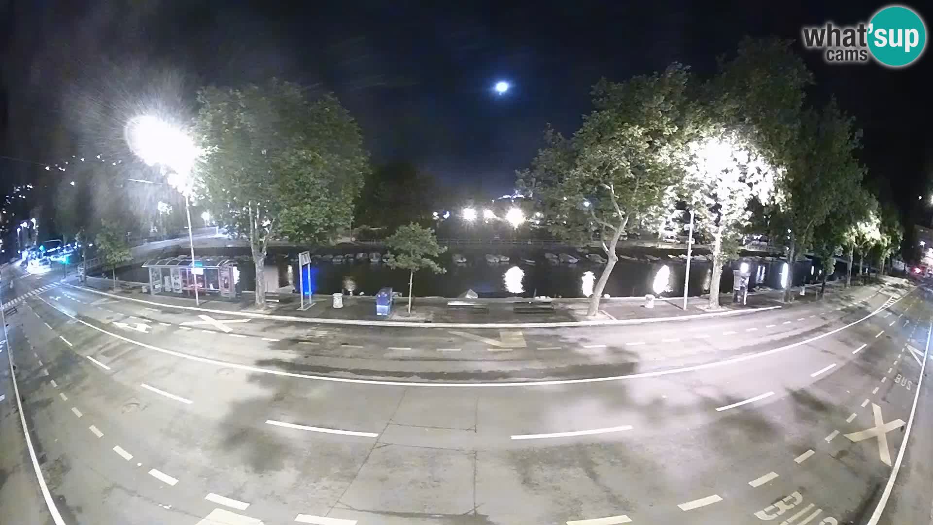 Rijeka –  pogled na Trsat i Sušak