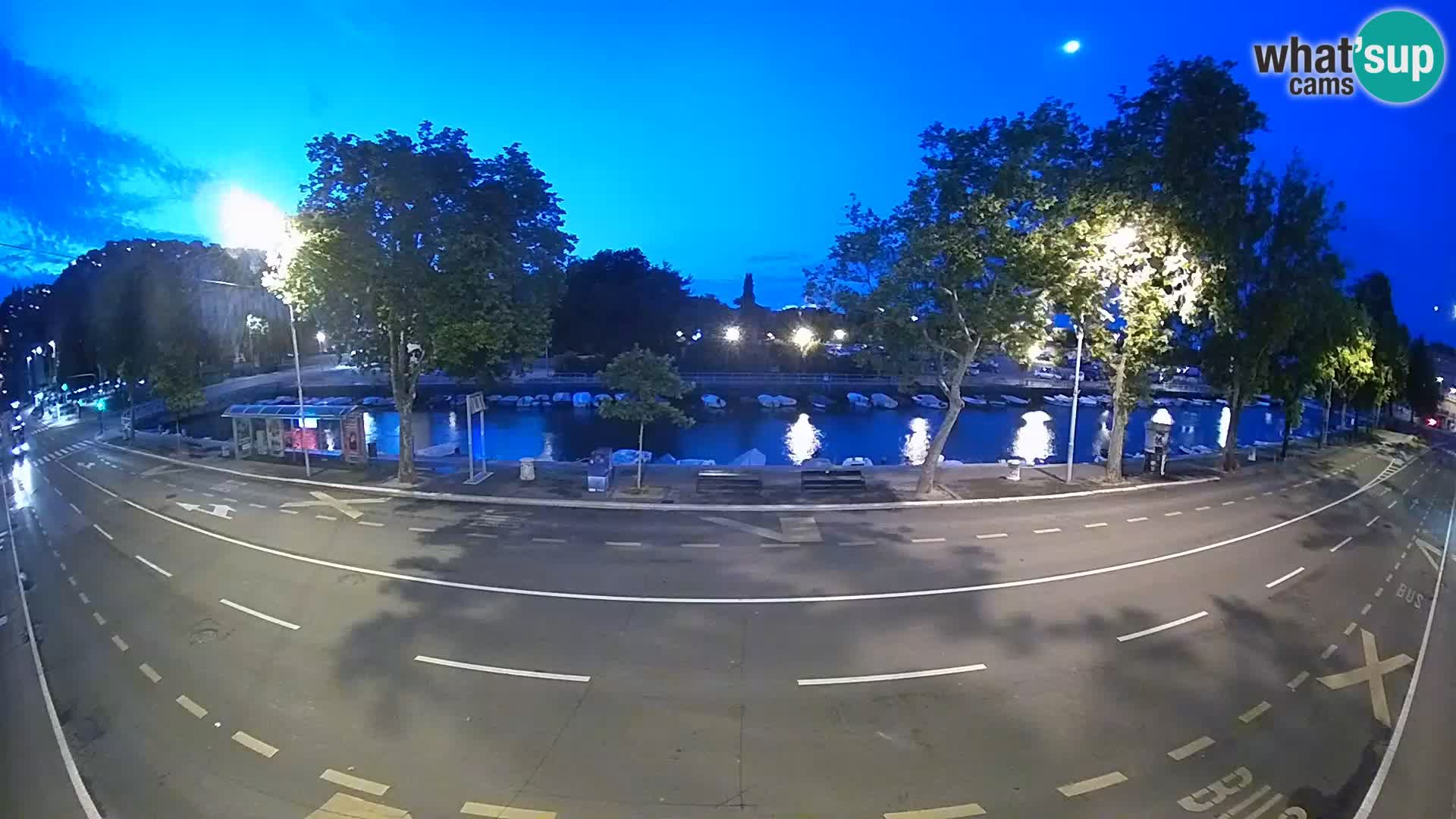 Rijeka –  pogled na Trsat i Sušak