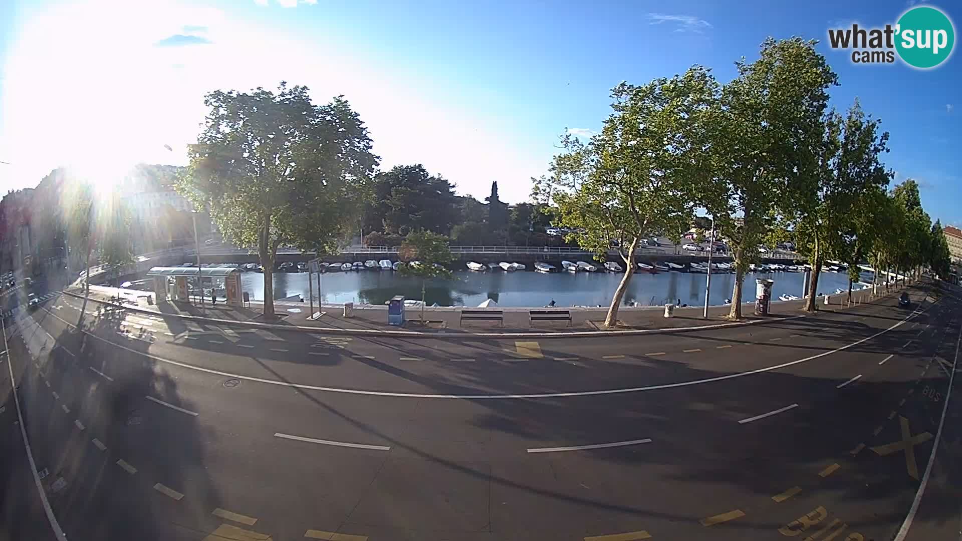 Rijeka –  La vue de Trsat et Sušak