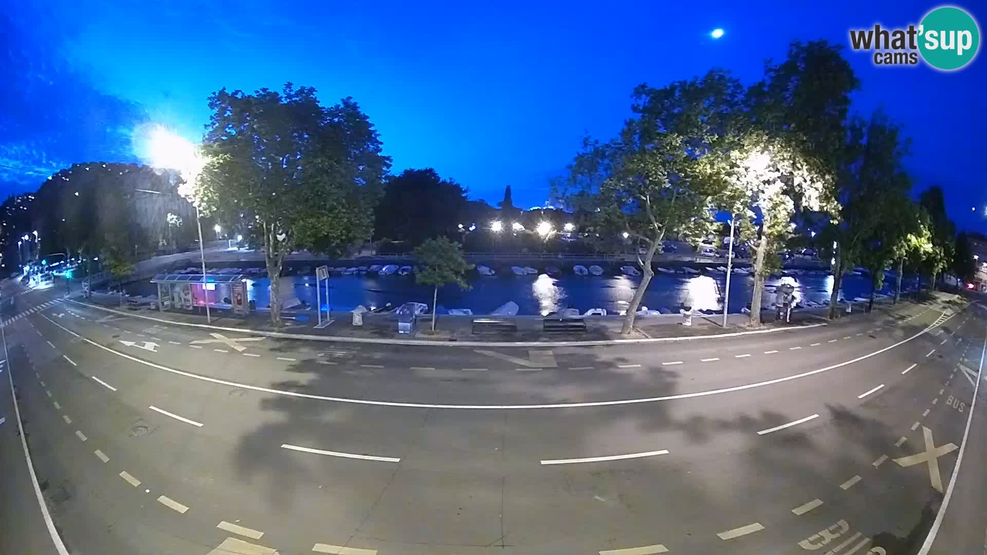 Rijeka –  La vista de Trsat y de Sušak
