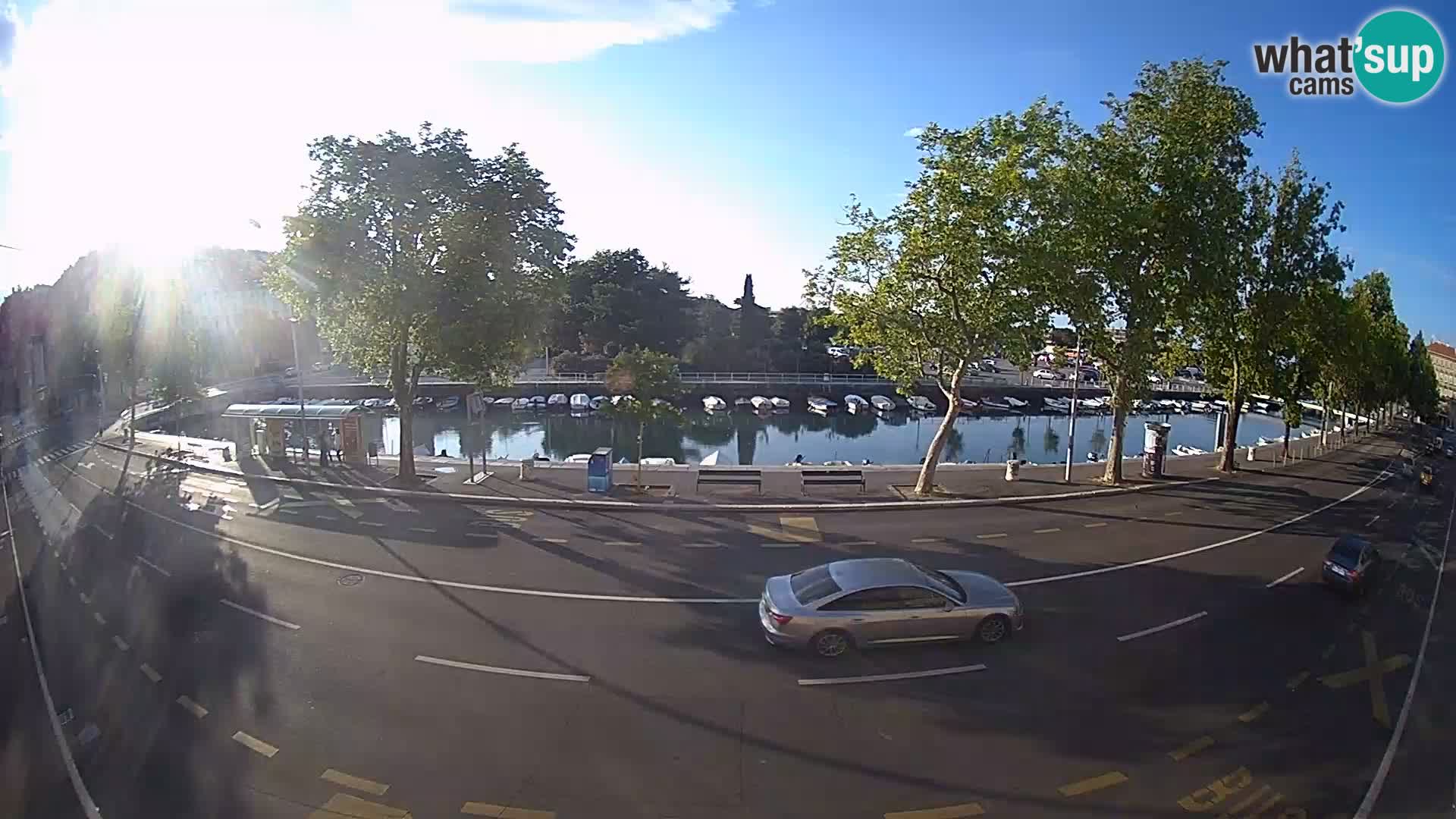 Rijeka –  La vista de Trsat y de Sušak