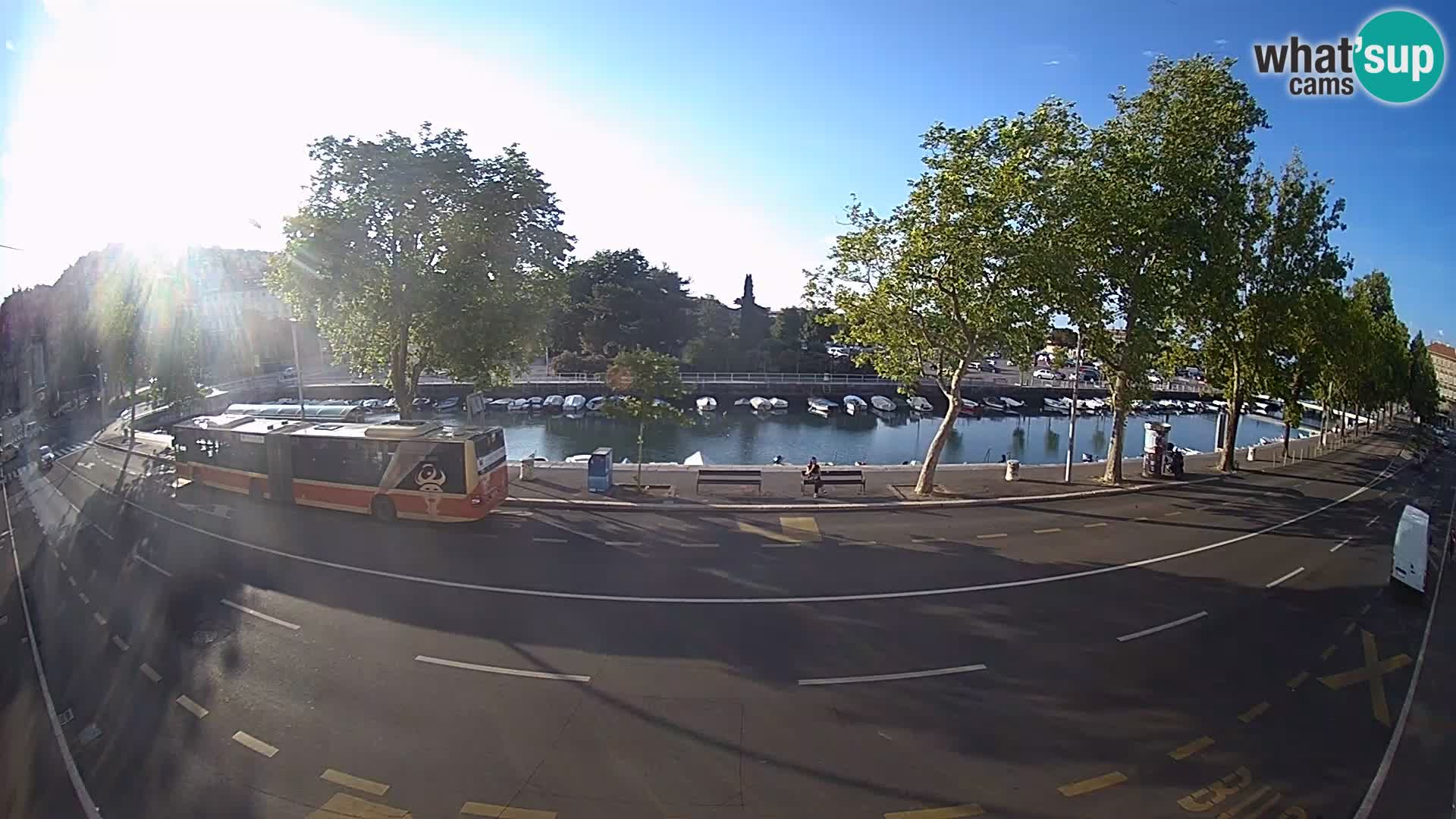 Rijeka – Der Blick auf Trsat und Sušak
