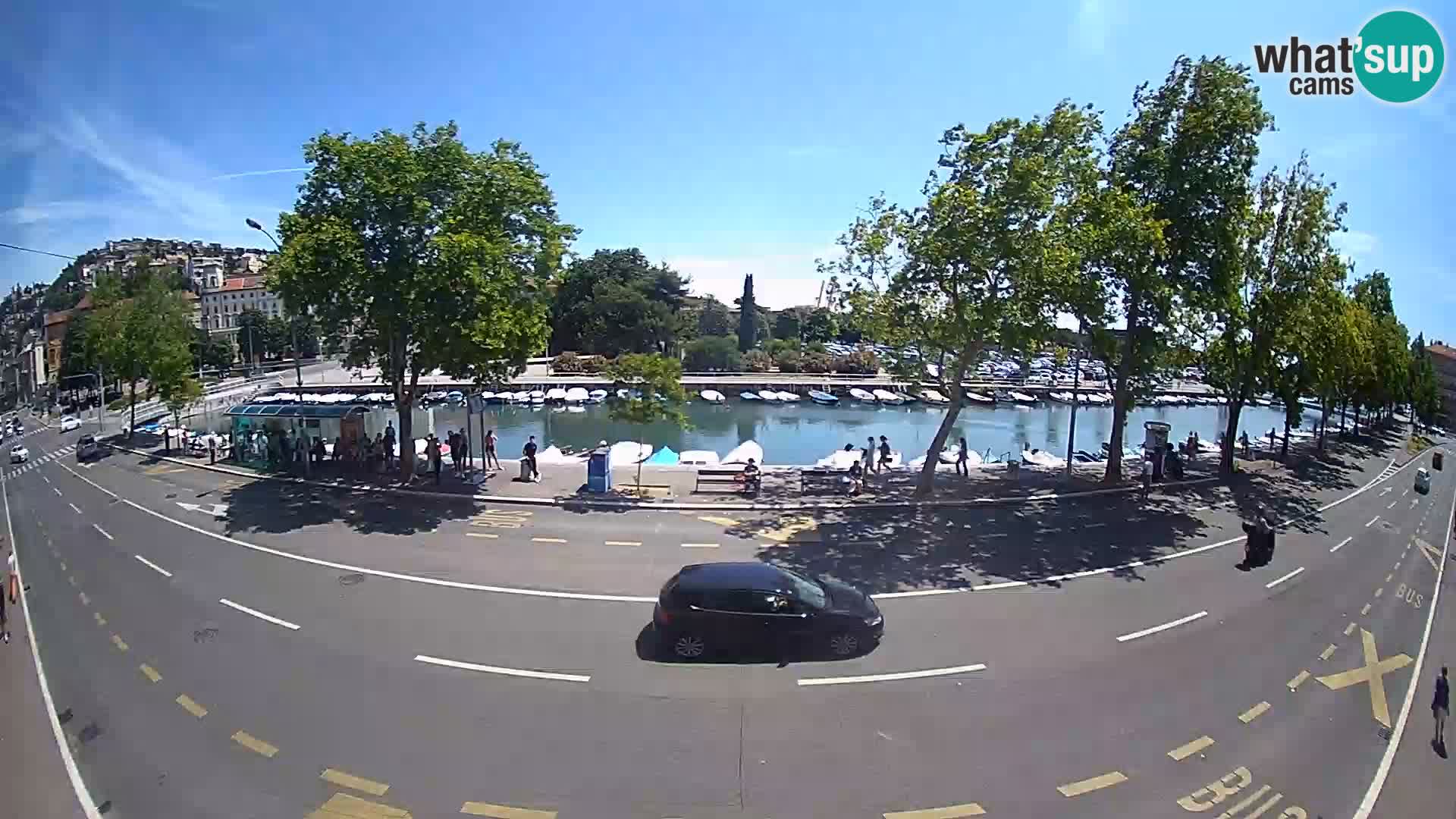 Rijeka – The view of Trsat and Sušak