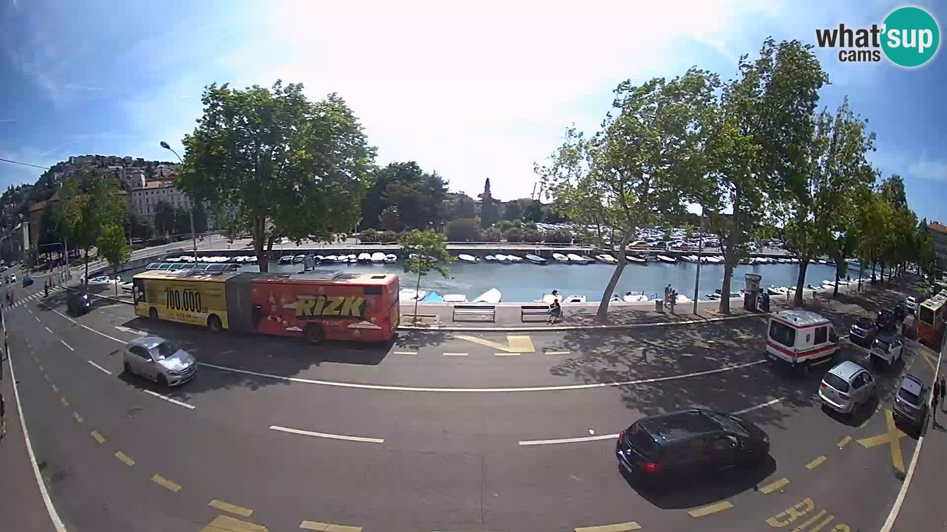Rijeka – The view of Trsat and Sušak