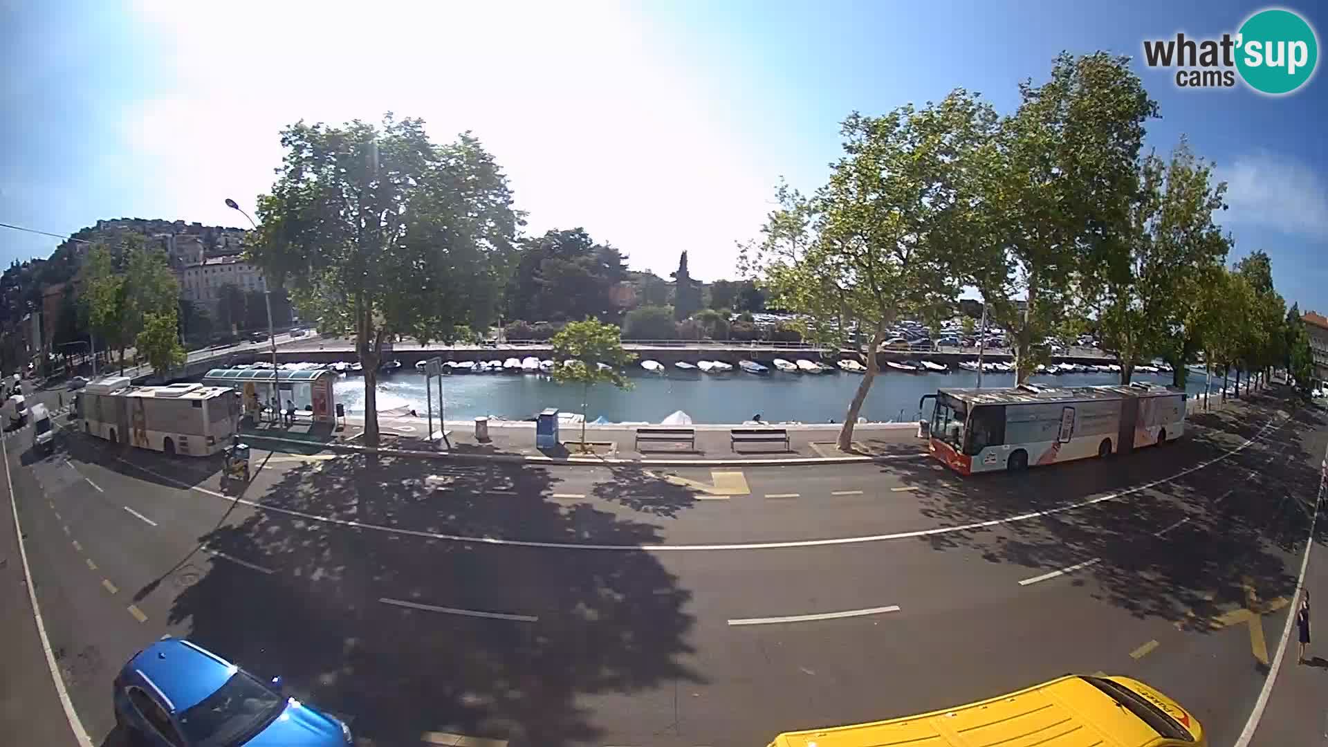 Rijeka –  pogled na Trsat i Sušak