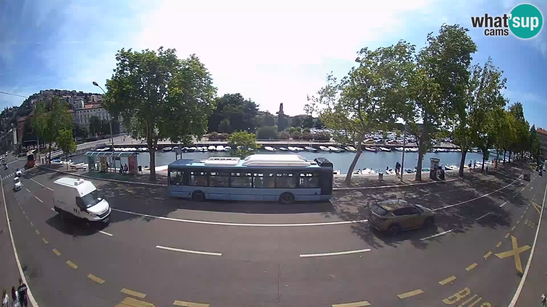 Rijeka – The view of Trsat and Sušak