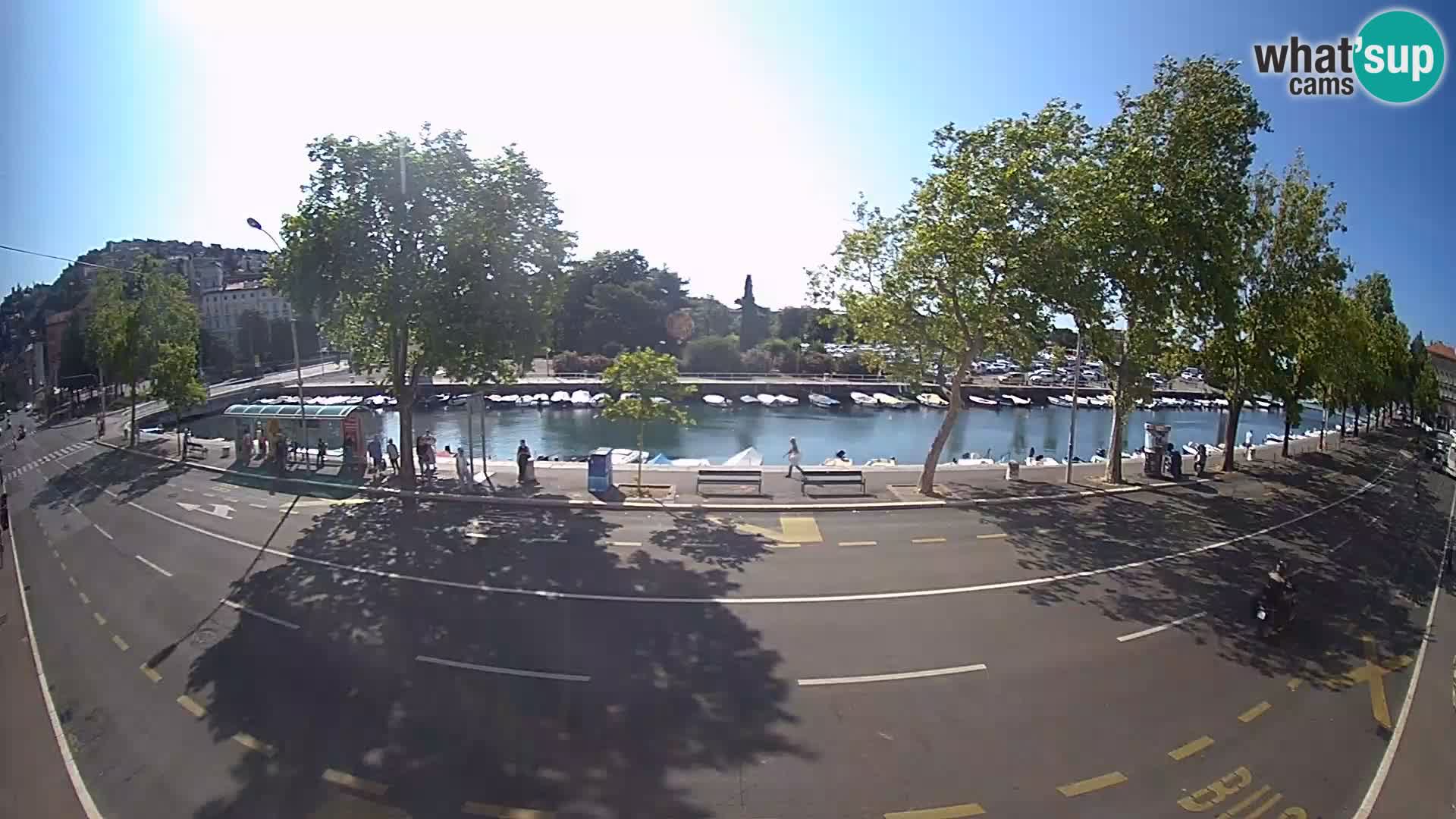 Rijeka –  La vista de Trsat y de Sušak