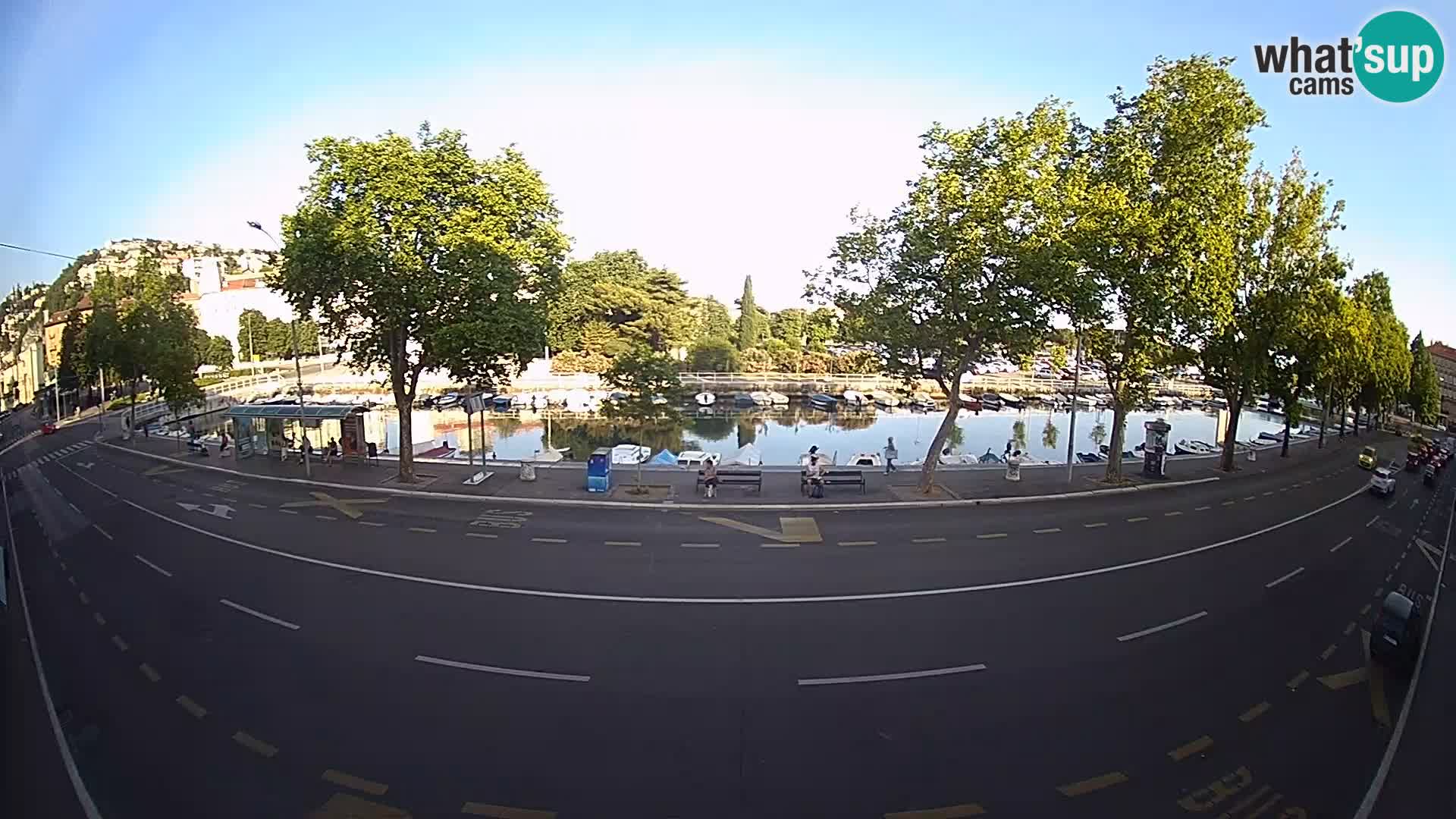 Rijeka – The view of Trsat and Sušak