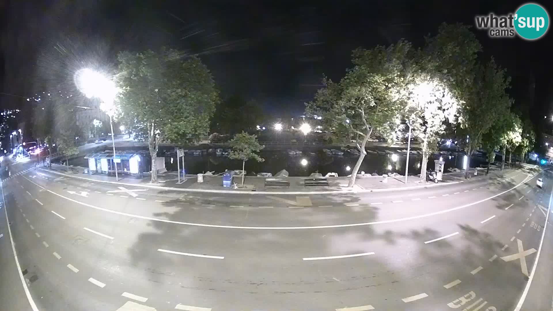 Rijeka –  pogled na Trsat i Sušak