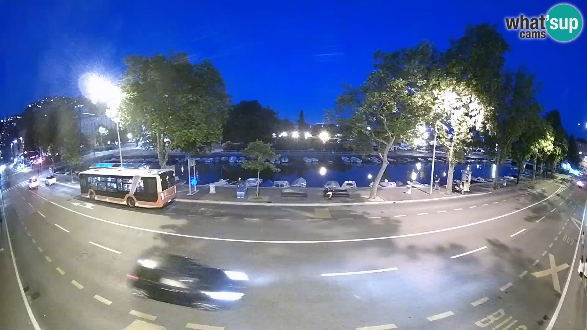 Rijeka – Der Blick auf Trsat und Sušak