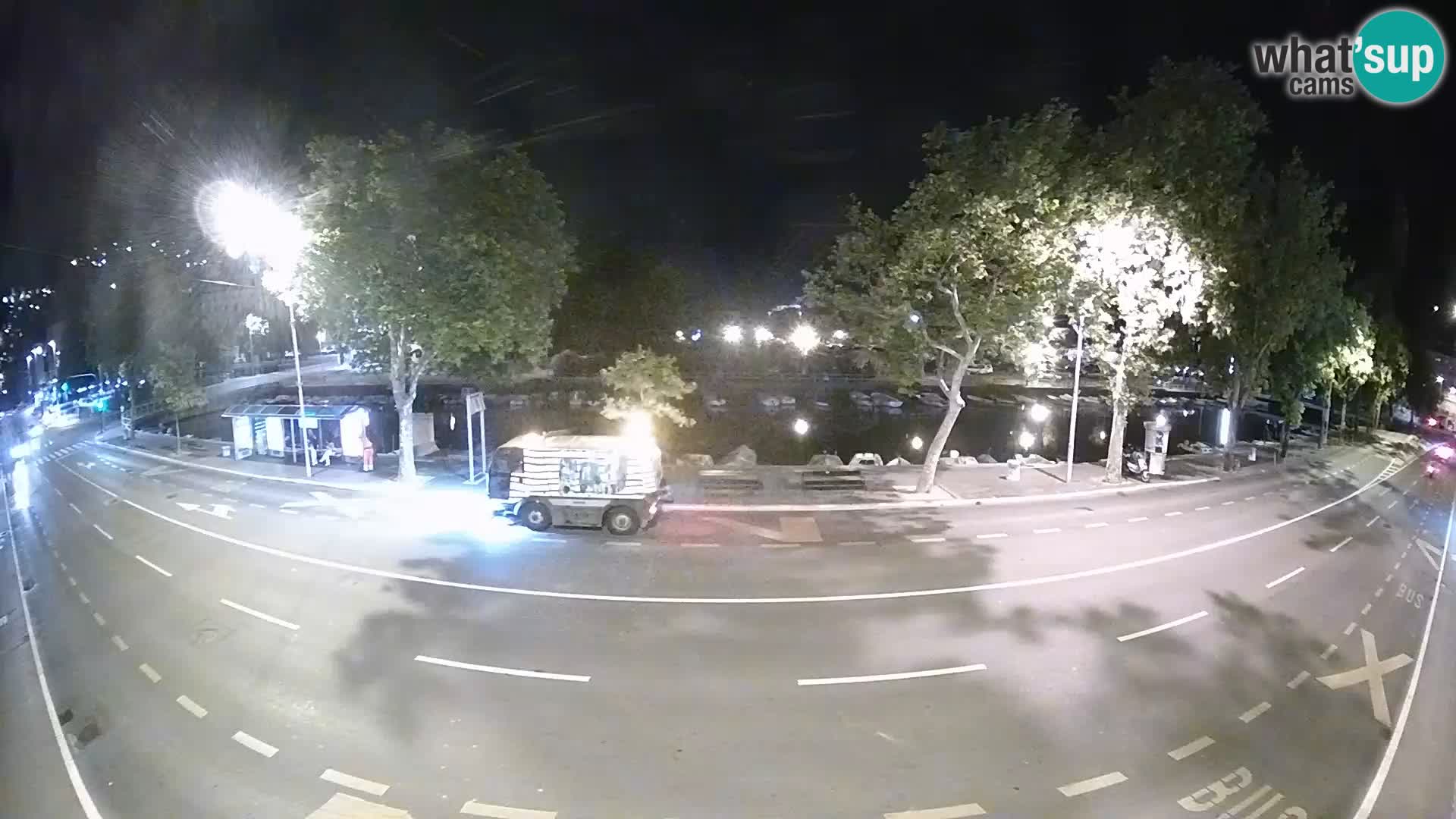 Rijeka –  pogled na Trsat i Sušak