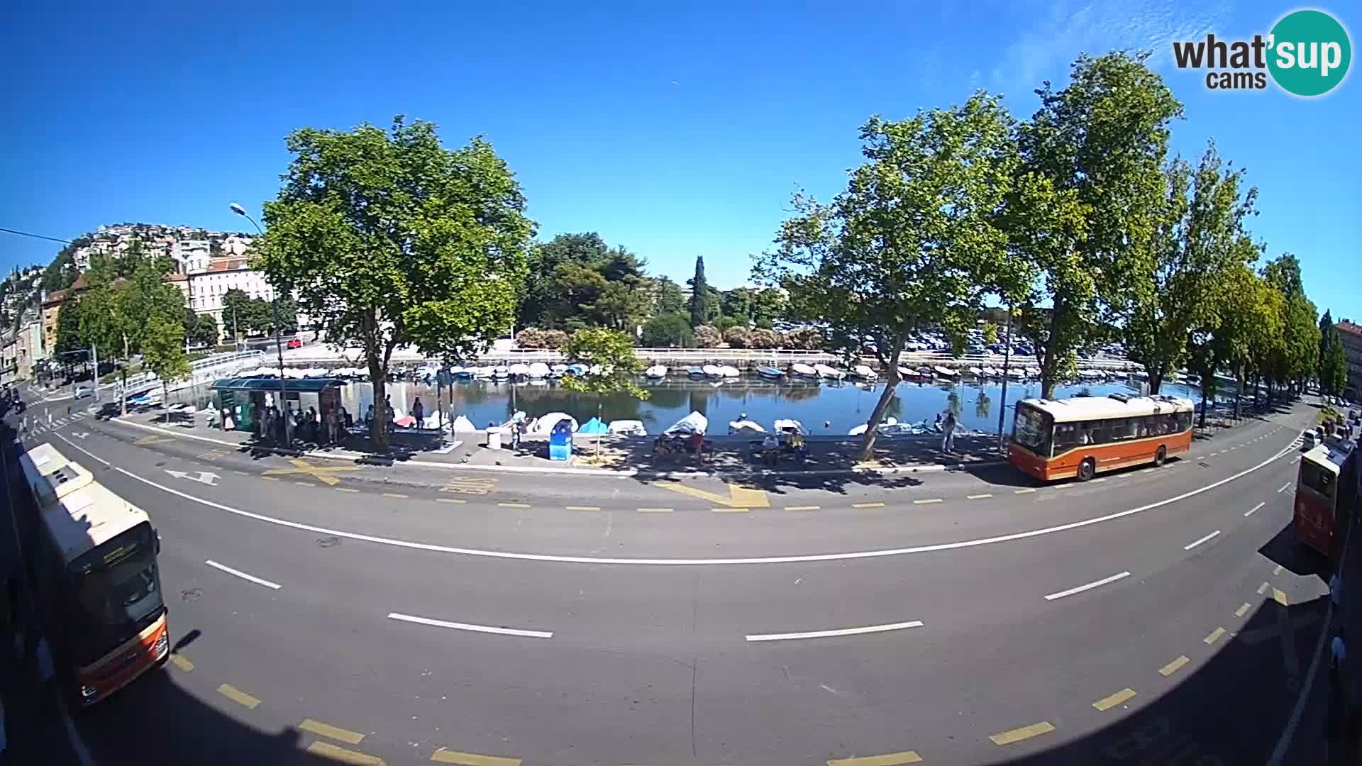 Rijeka – Der Blick auf Trsat und Sušak